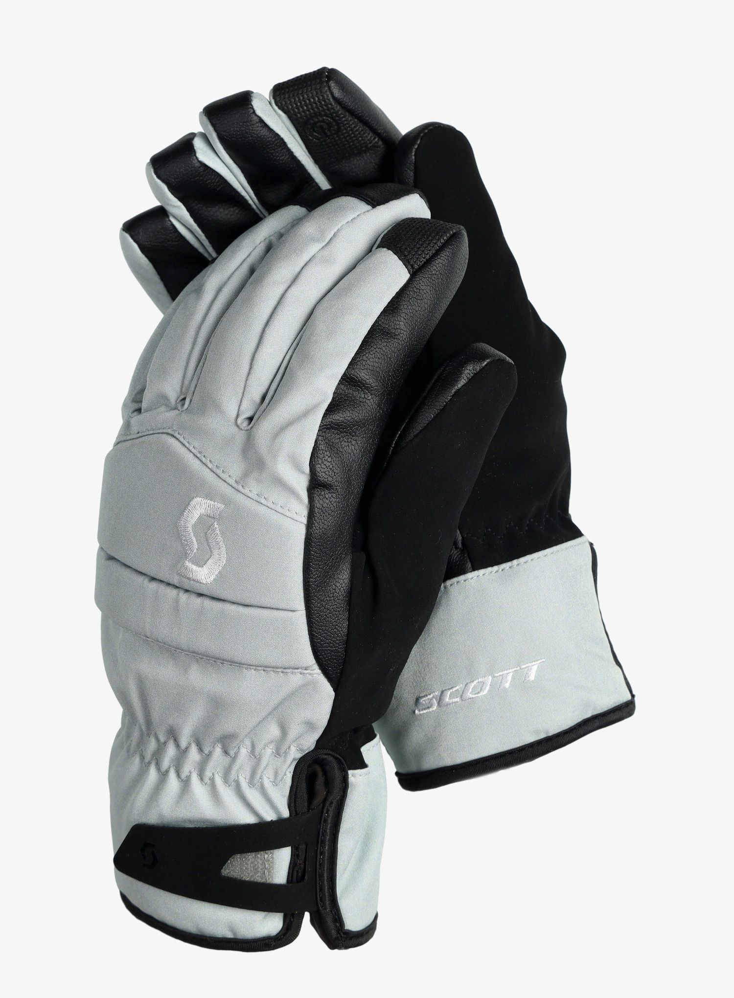 Dámské rukavice SCOTT Glove Ultimate Hybrid - light grey/black