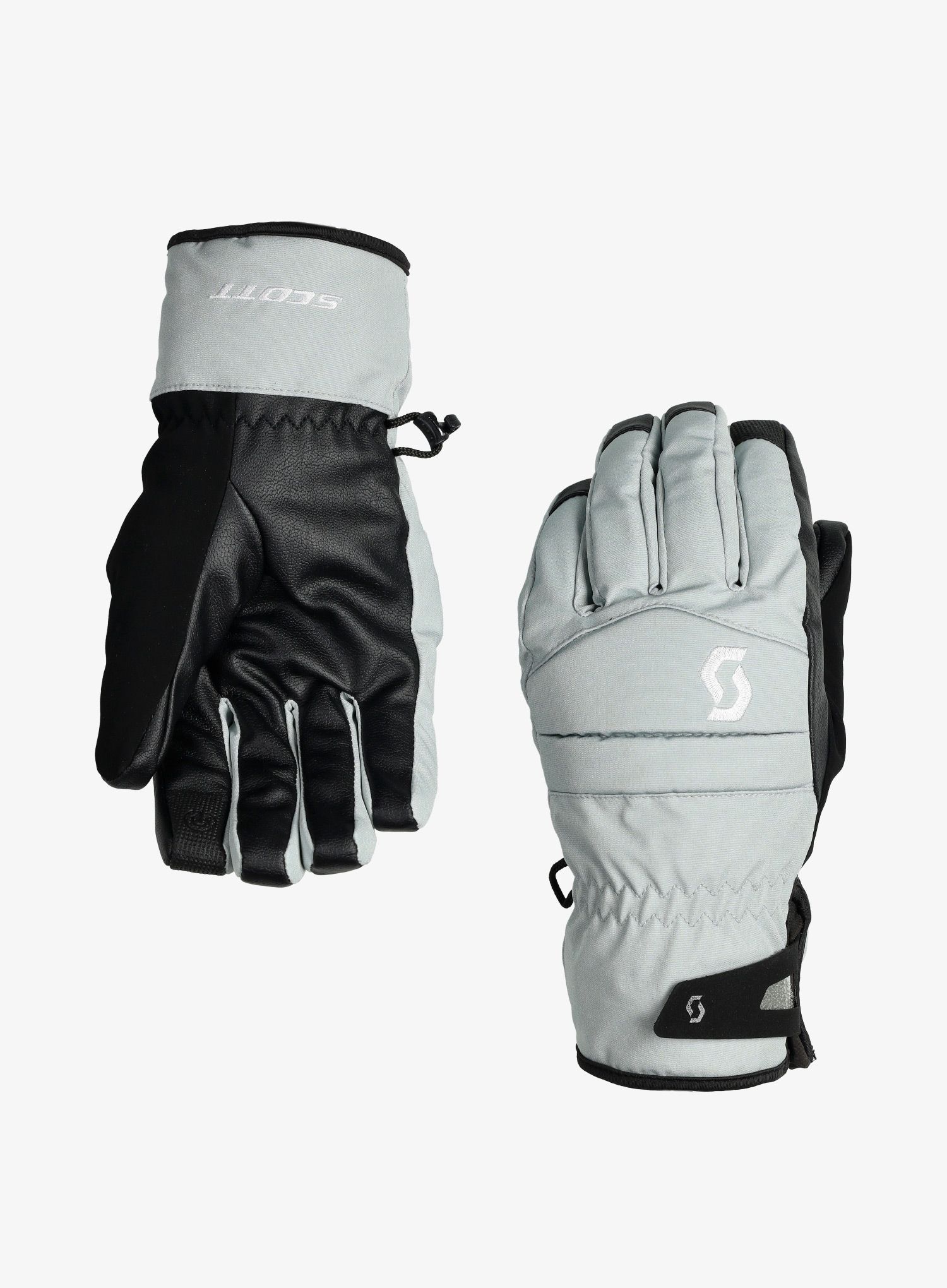 Dámské rukavice SCOTT Glove Ultimate Hybrid - light grey/black