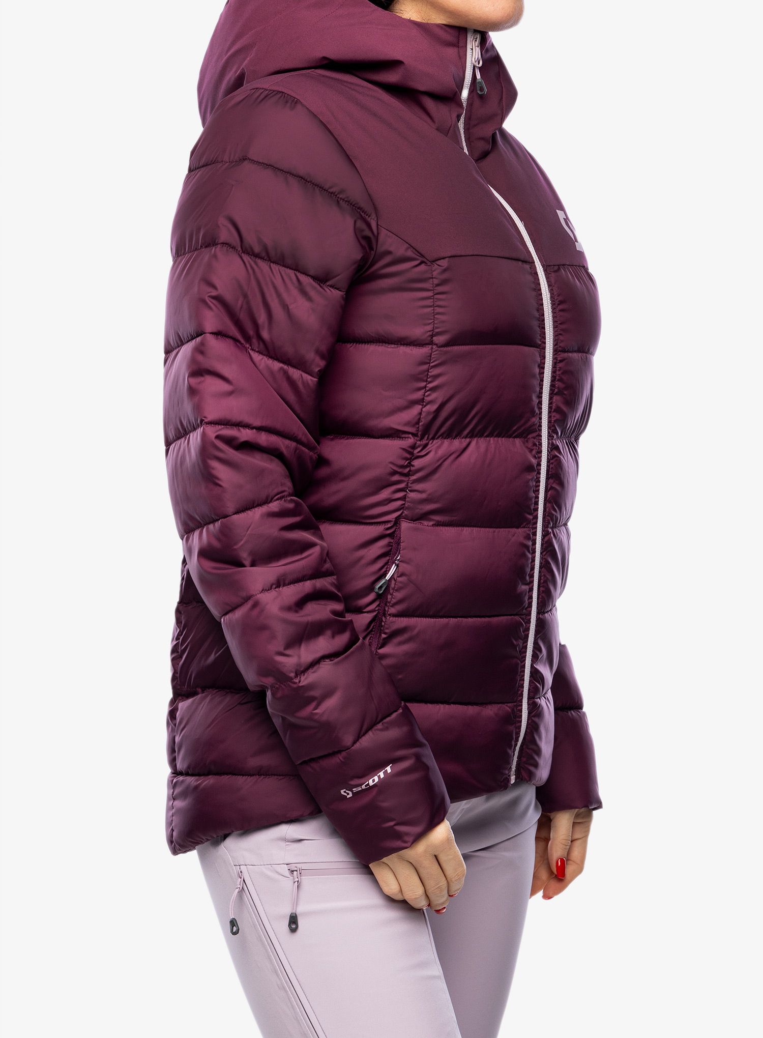 Zateplená bunda dámská SCOTT Insuloft Warm Jacket - wild red