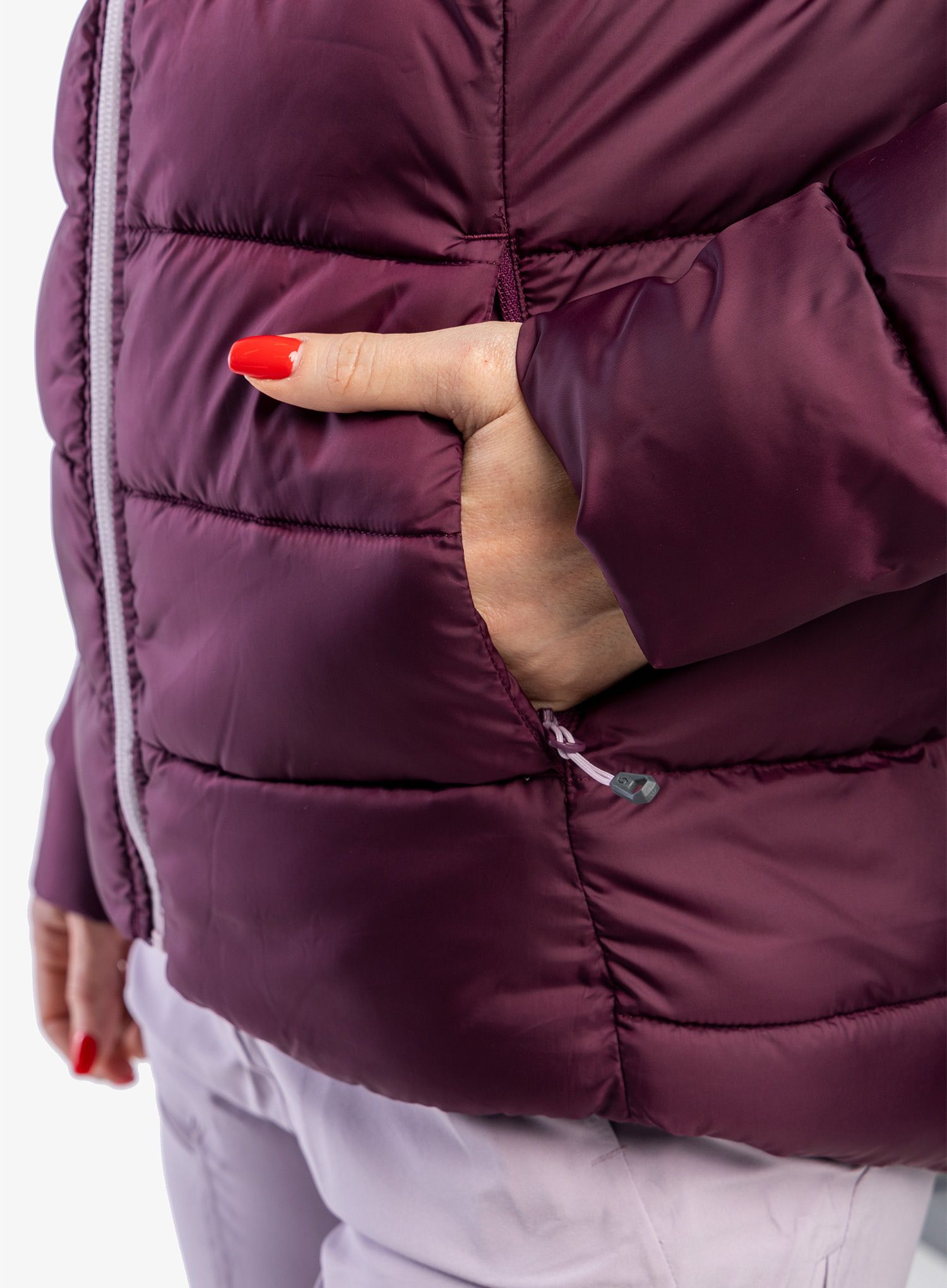 Zateplená bunda dámská SCOTT Insuloft Warm Jacket - wild red