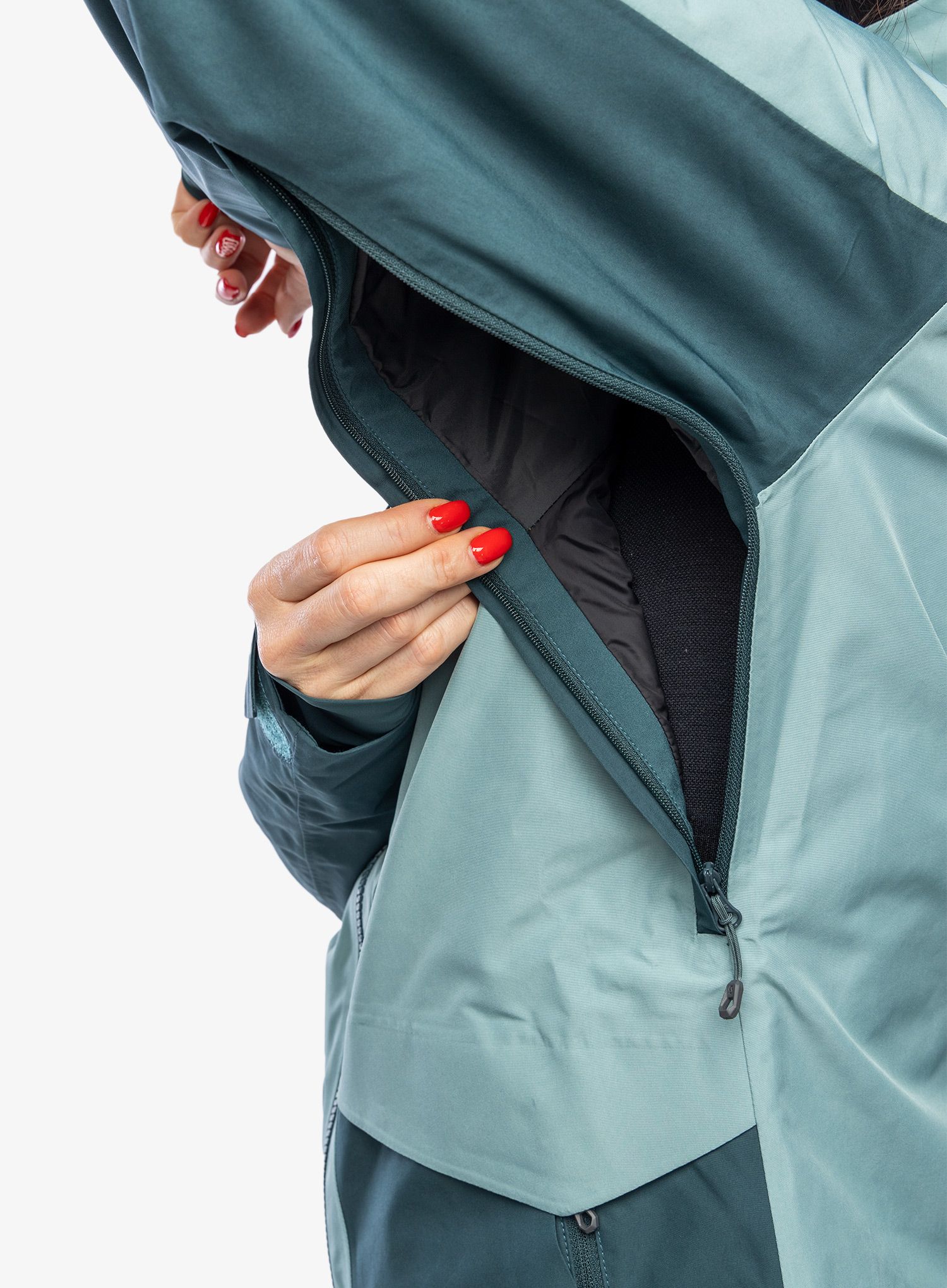 Dámská lyžařská bunda SCOTT Jacket W's Vertic GTX 2L - northern m.green/aruba green