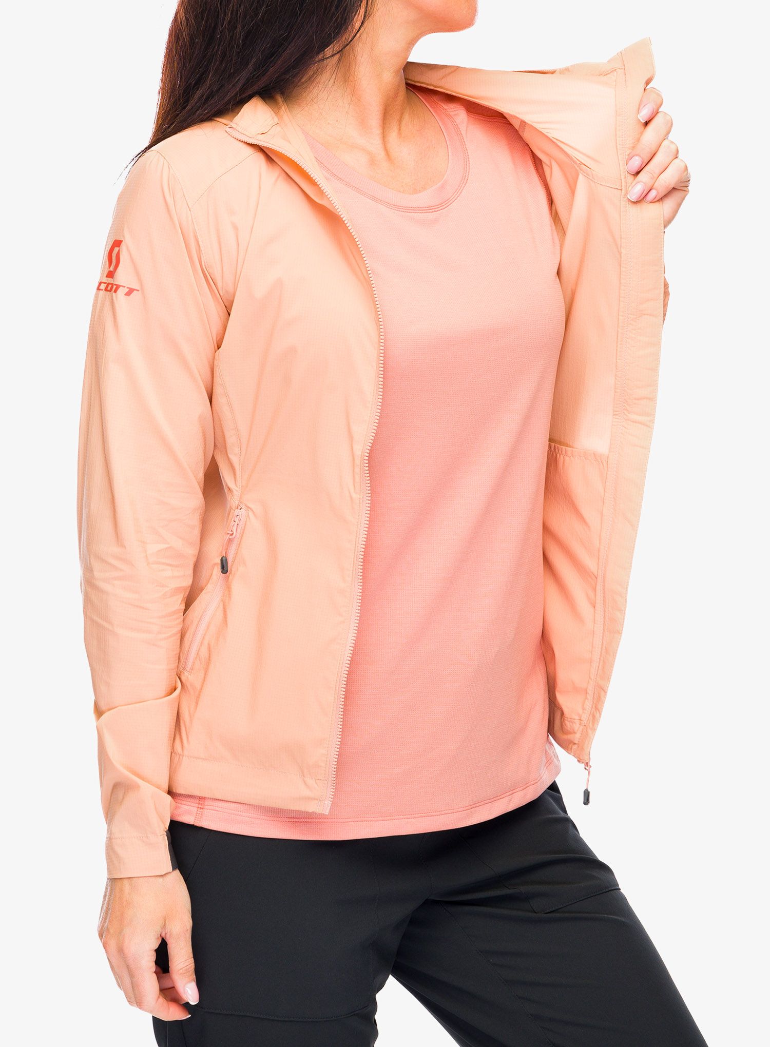Větrovka dámská SCOTT Explorair Light WB - rose beige