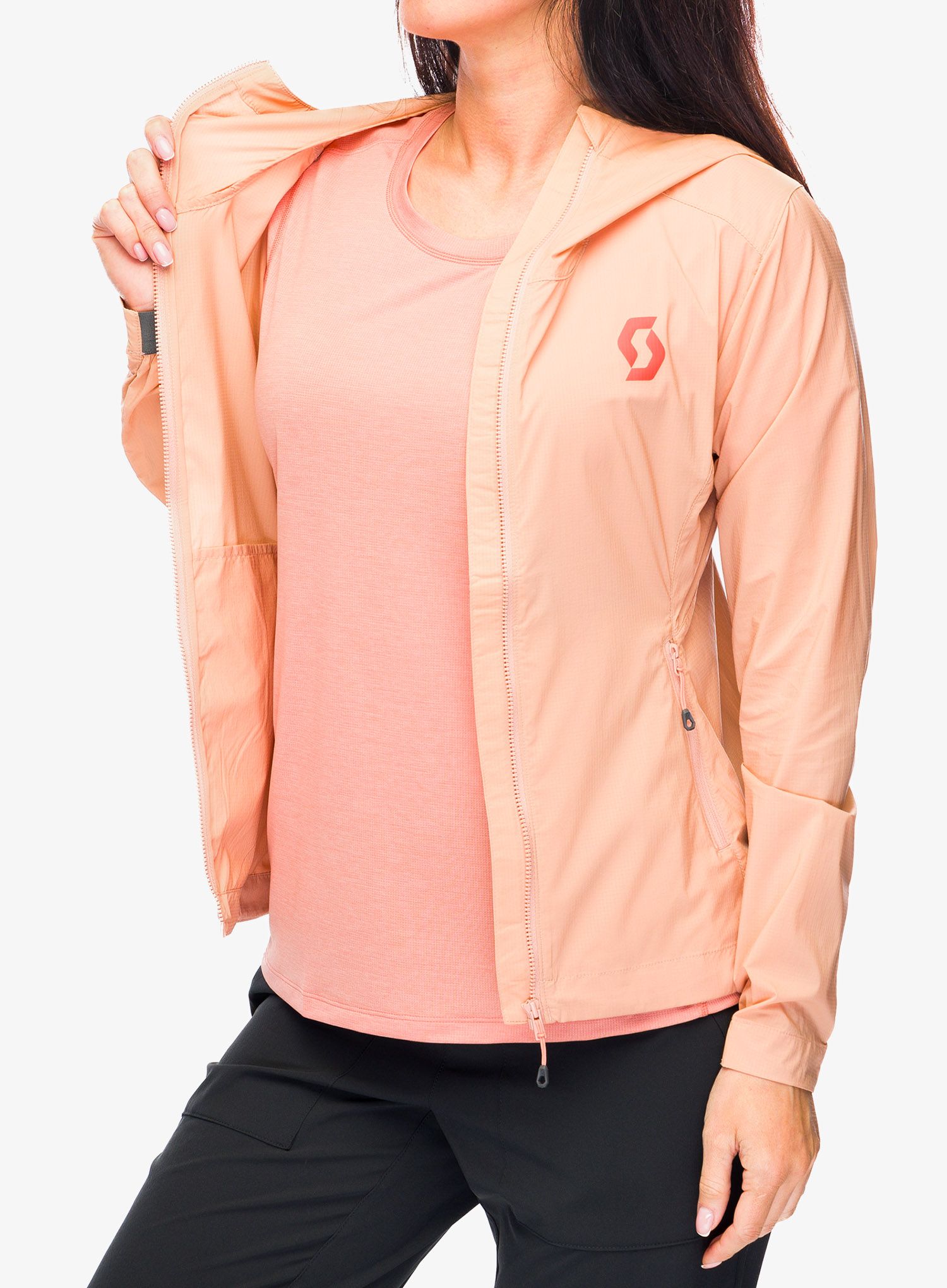 Větrovka dámská SCOTT Explorair Light WB - rose beige