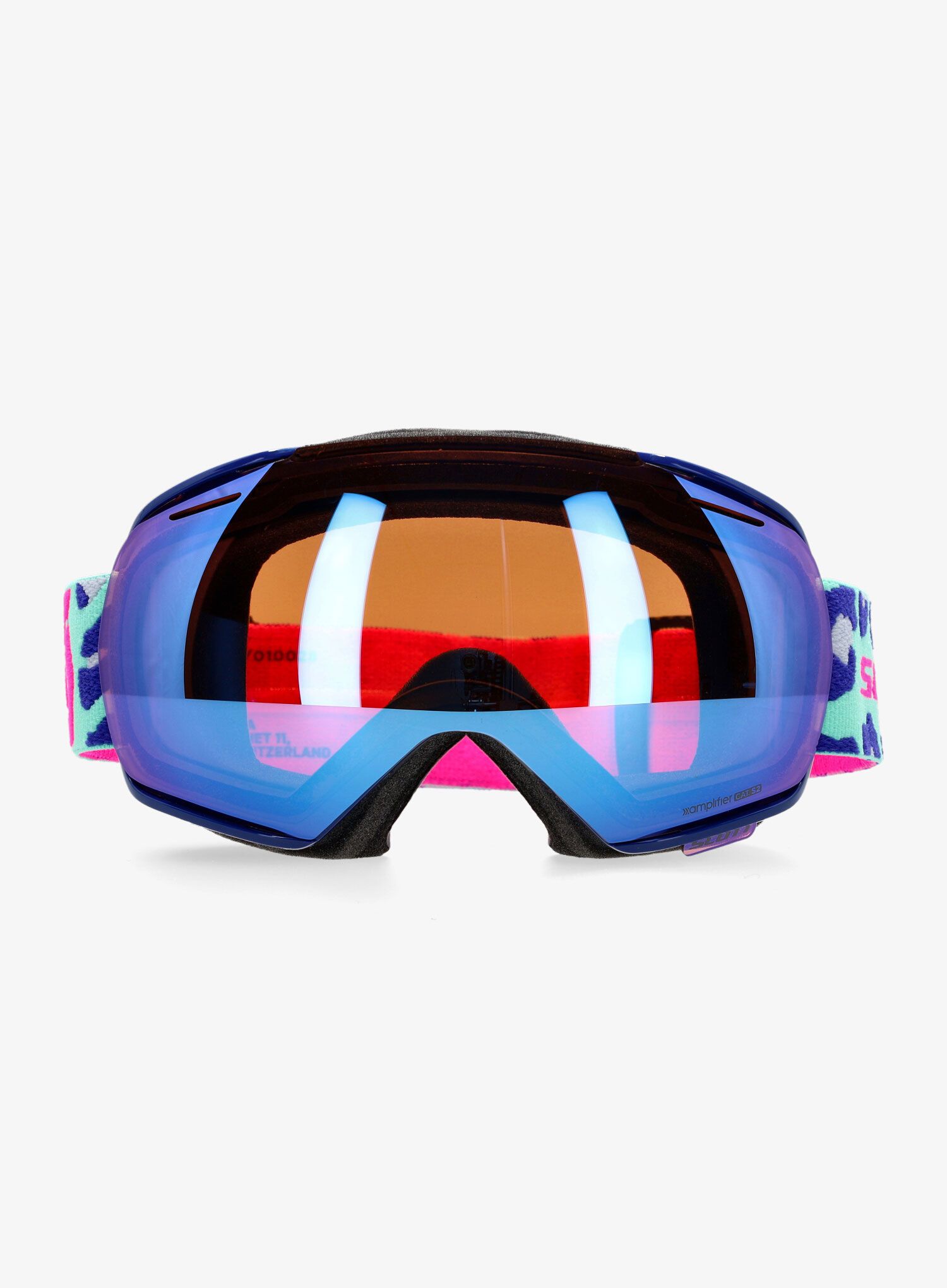 Lyžařské brýle SCOTT Goggle Linx - m.green/n.pink en.blue chrome