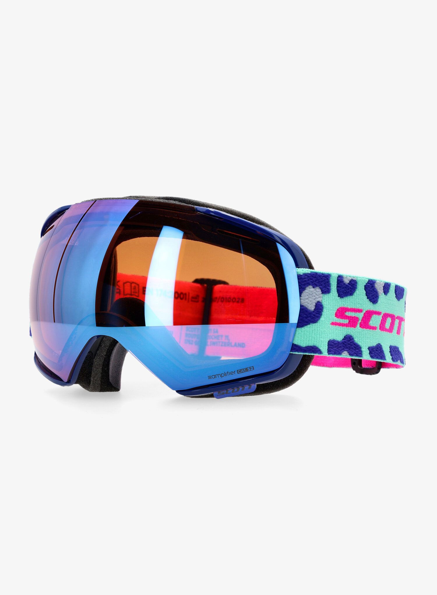 Lyžařské brýle SCOTT Goggle Linx - m.green/n.pink en.blue chrome