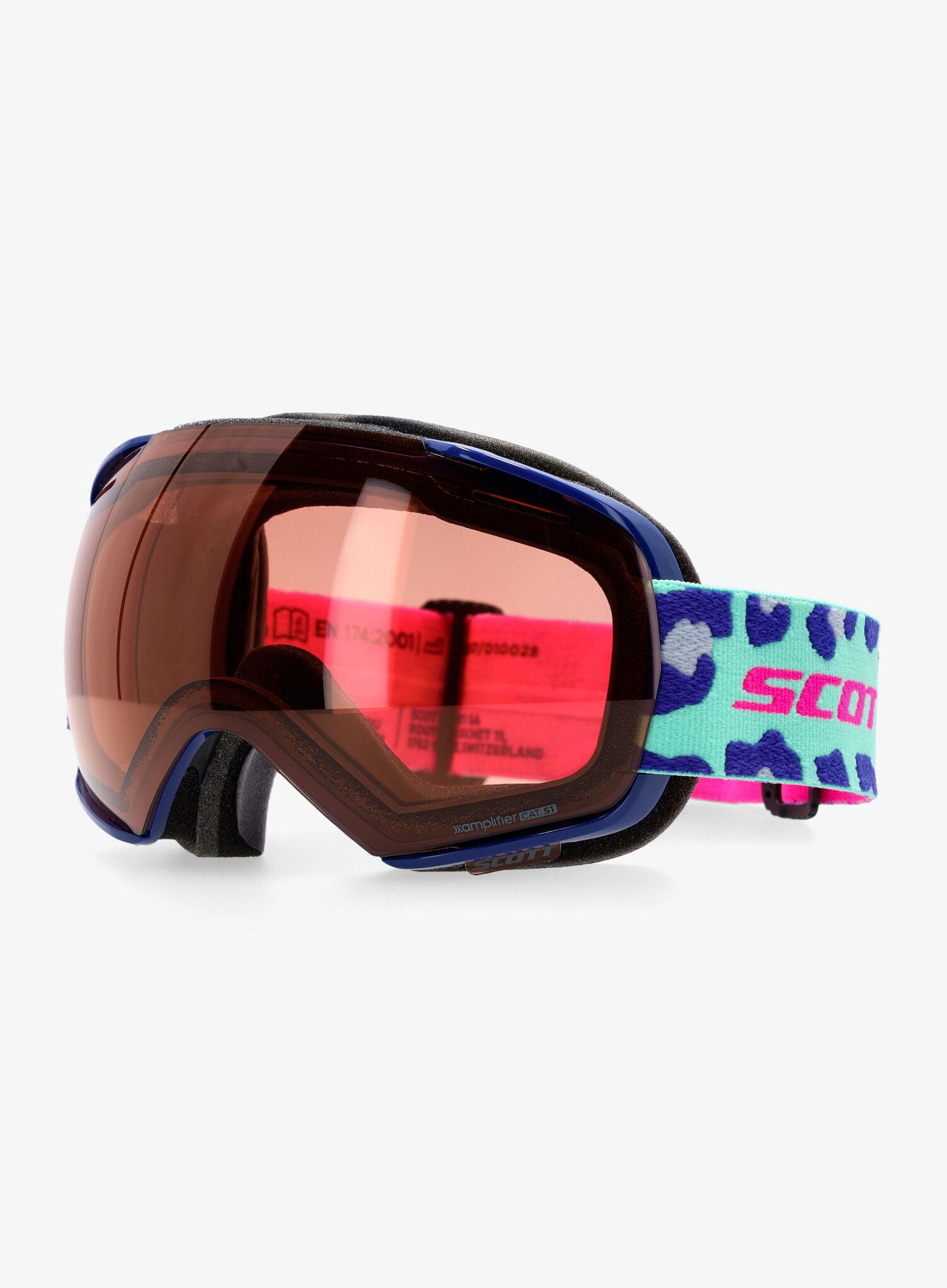 Lyžařské brýle SCOTT Goggle Linx - m.green/n.pink en.blue chrome
