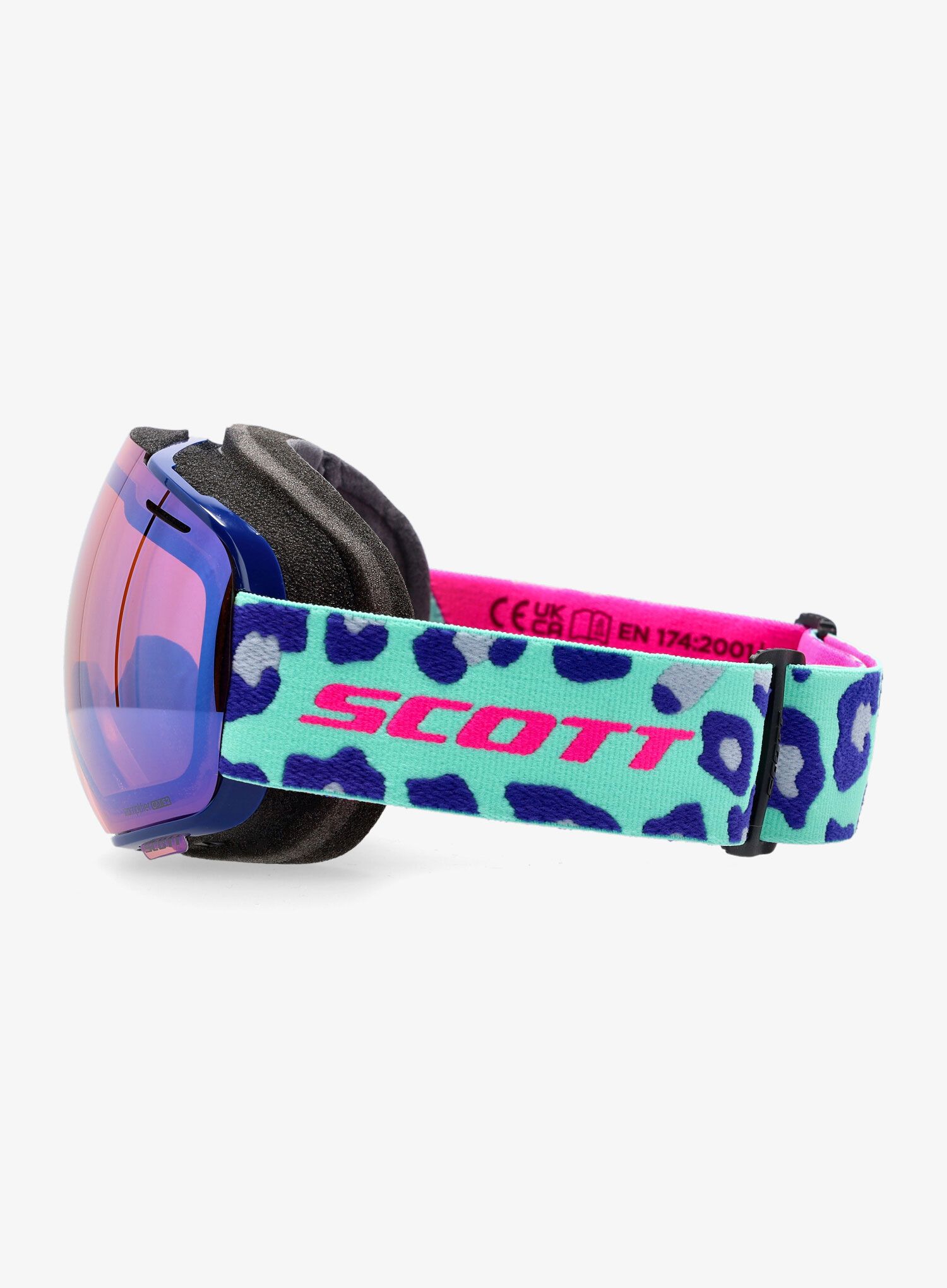 Lyžařské brýle SCOTT Goggle Linx - m.green/n.pink en.blue chrome