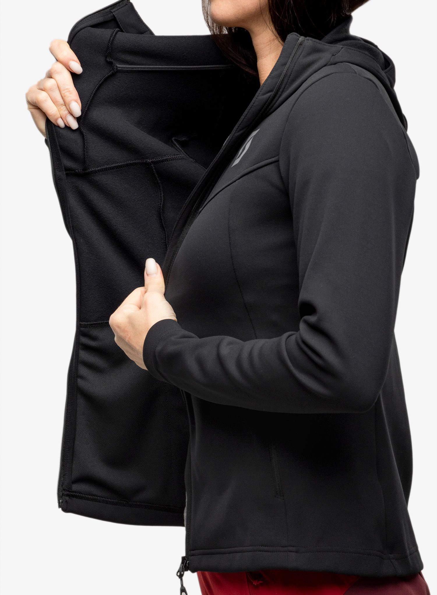 Outdoor mikina dámská SCOTT Hoody Defined Mid - blck