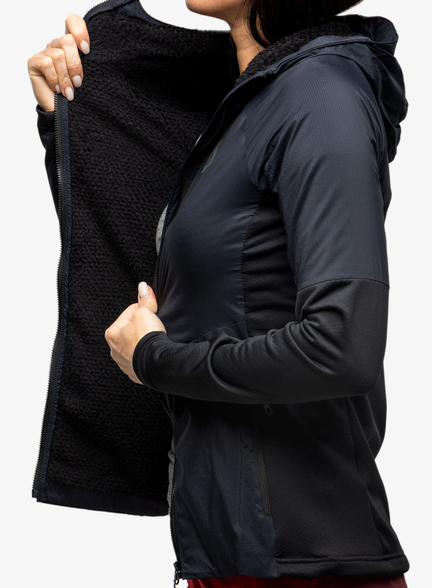 Damska bunda na skialpy SCOTT Hoody Explorair Alpha - black