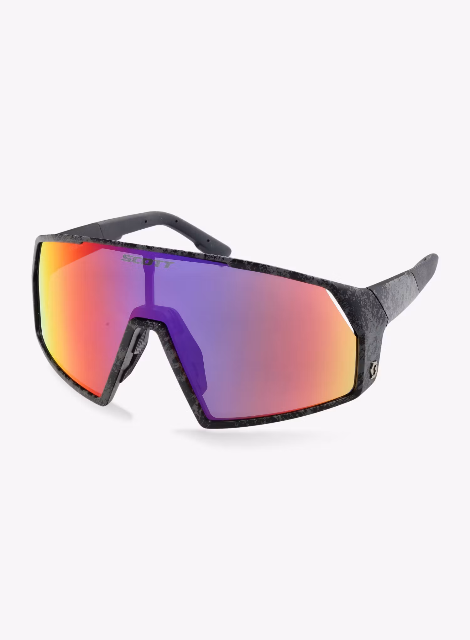 Brýle na kolo SCOTT Pro Shield - marble black/teal chrome