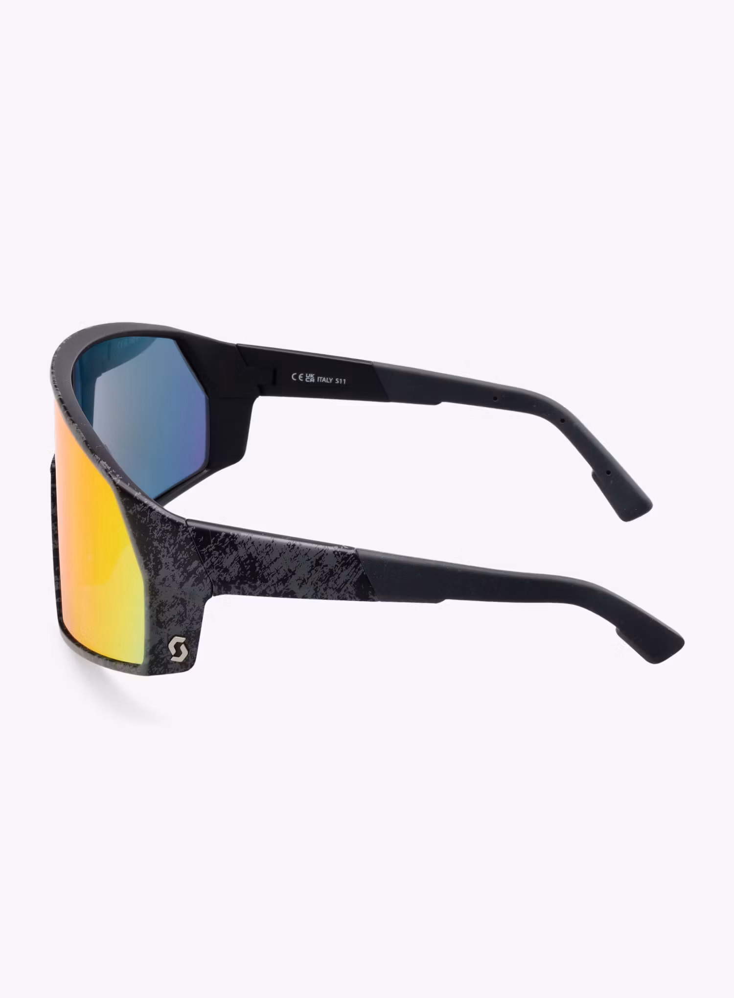 Brýle na kolo SCOTT Pro Shield - marble black/teal chrome