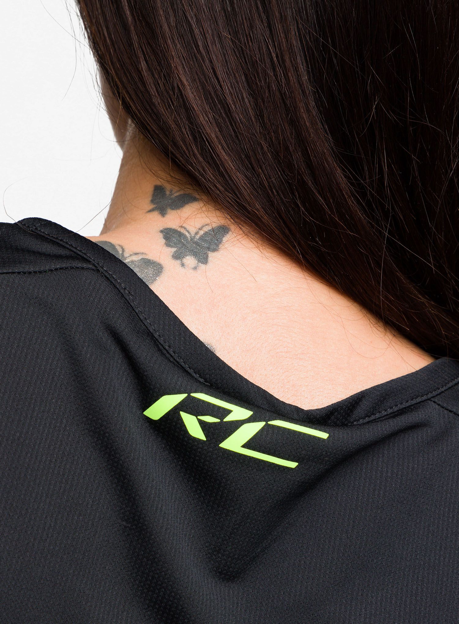 Běžecké tričko dámské SCOTT RC Run Team S/S - blck/yell