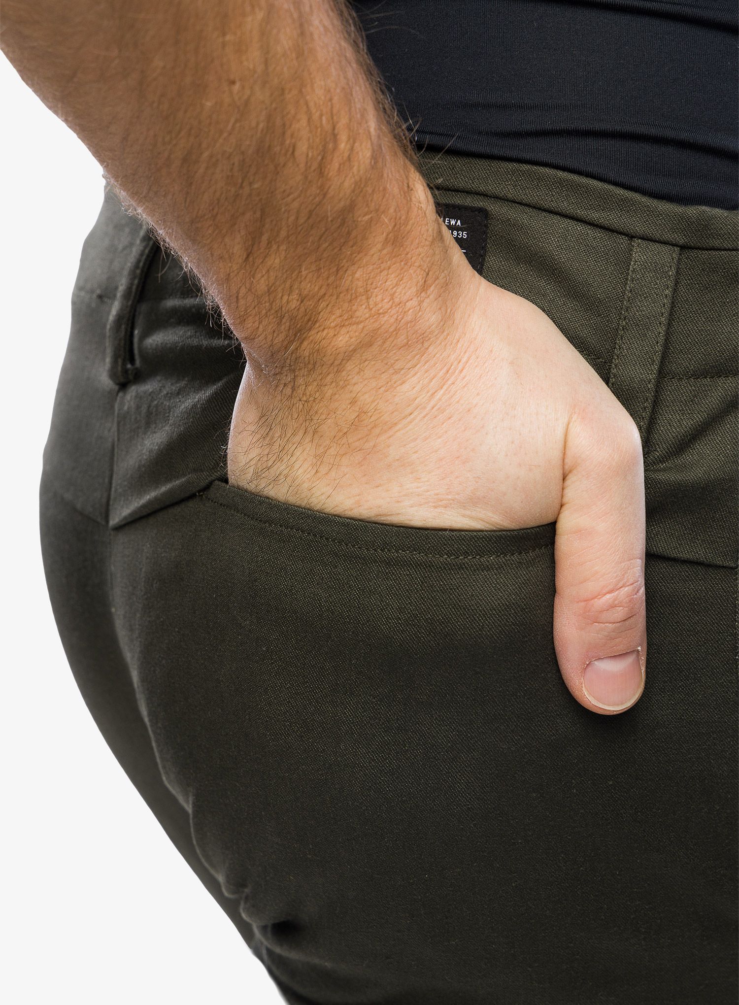 Turistické kalhoty Salewa Fanes Hemp Pant - dark olive