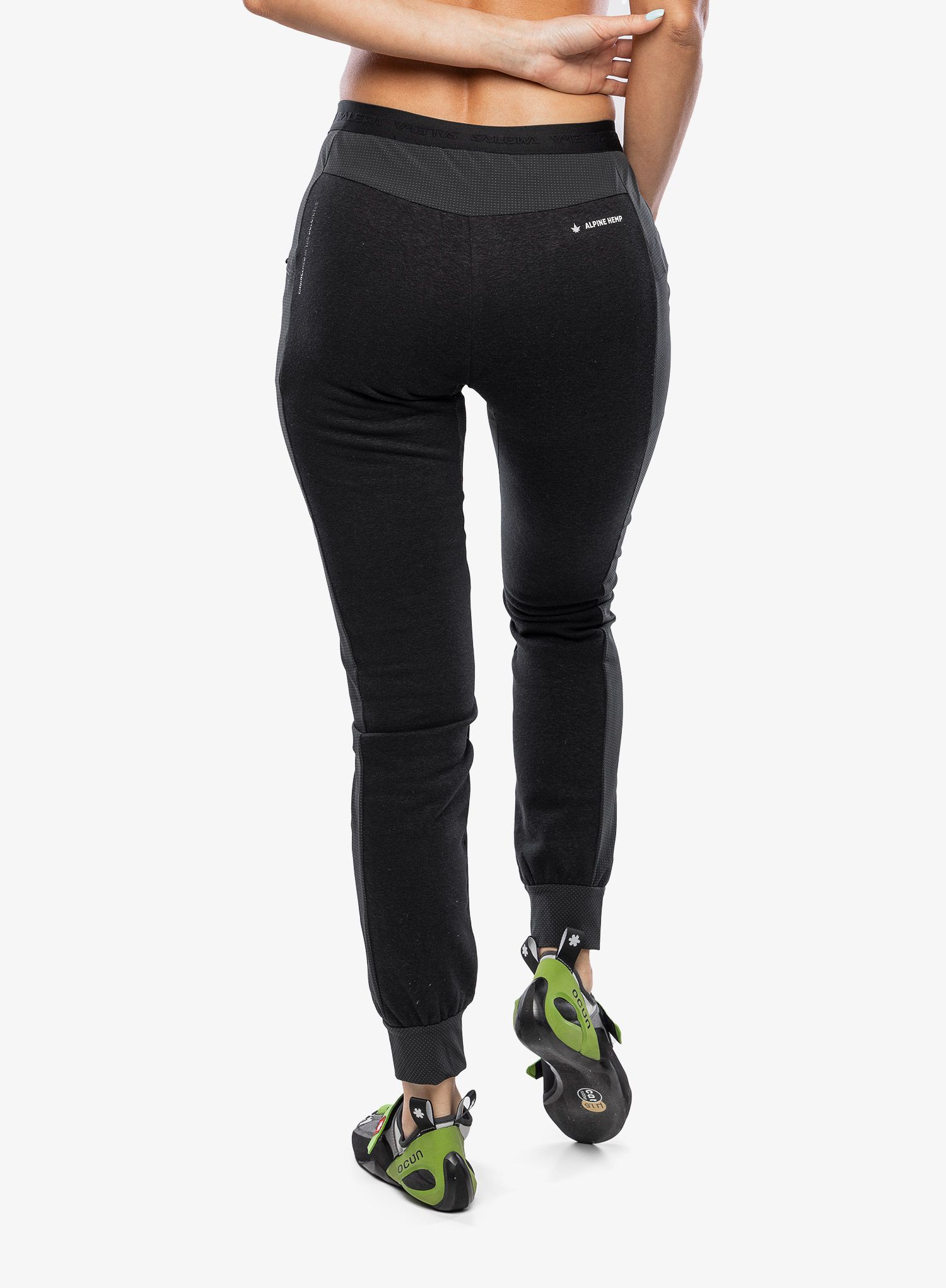 Dámské kalhoty Salewa Lavaredo Hemp Train Pants - black