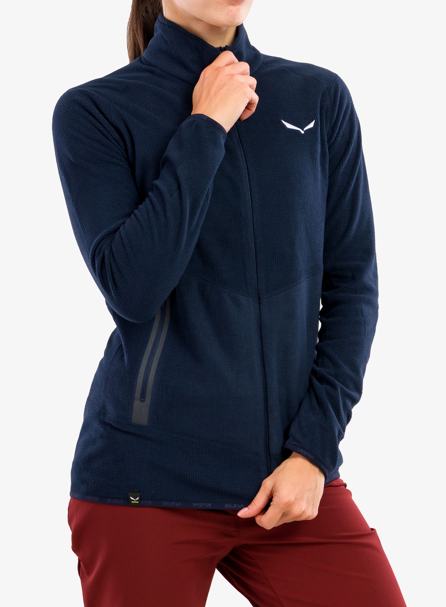 Dámská trekingová mikina Salewa Paganella Jacket - navy blazer