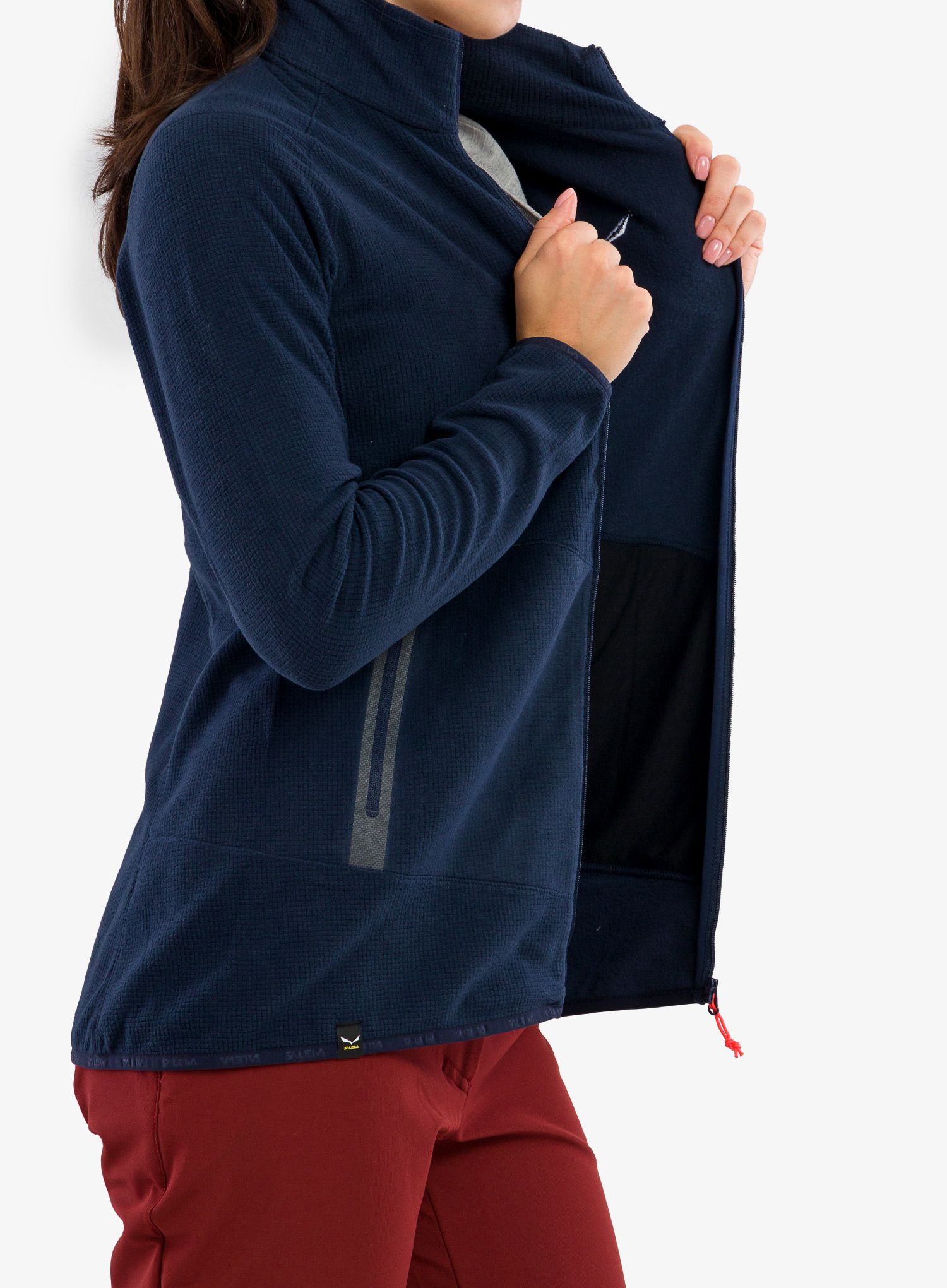 Dámská trekingová mikina Salewa Paganella Jacket - navy blazer