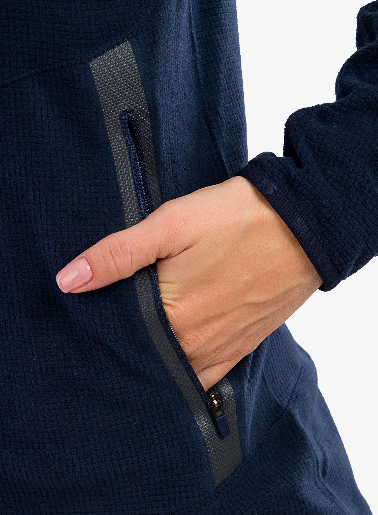 Dámská trekingová mikina Salewa Paganella Jacket - navy blazer