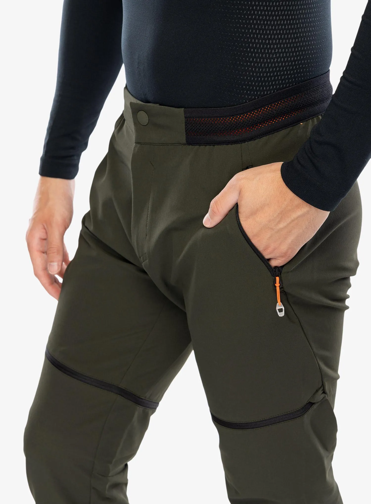 Turistické kalhoty Salewa Pedroc 2 DST 2/1 Pant - dark olive