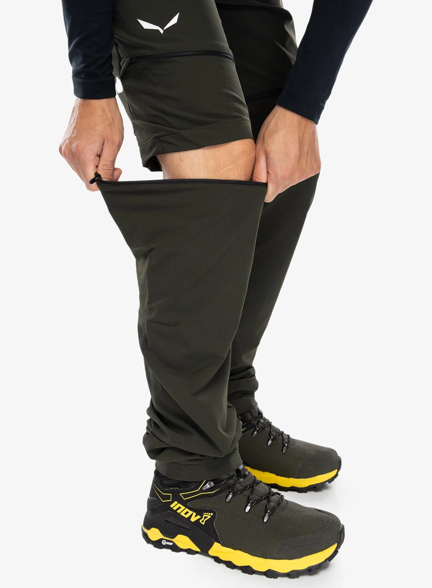 Turistické kalhoty Salewa Pedroc 2 DST 2/1 Pant - dark olive