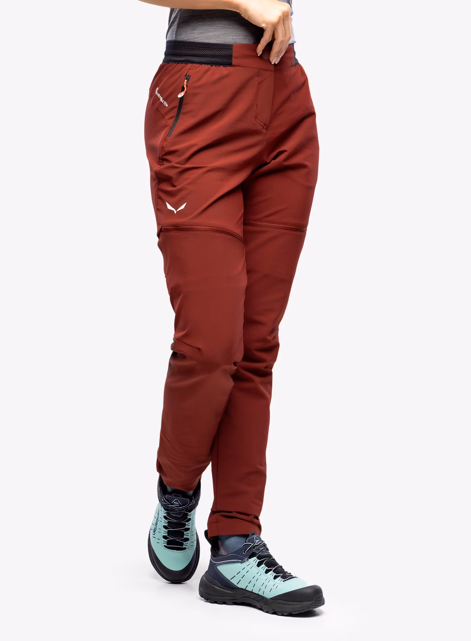 Turistické kalhoty dámské Salewa Pedroc 2 DST 2/1 Pant - syrah