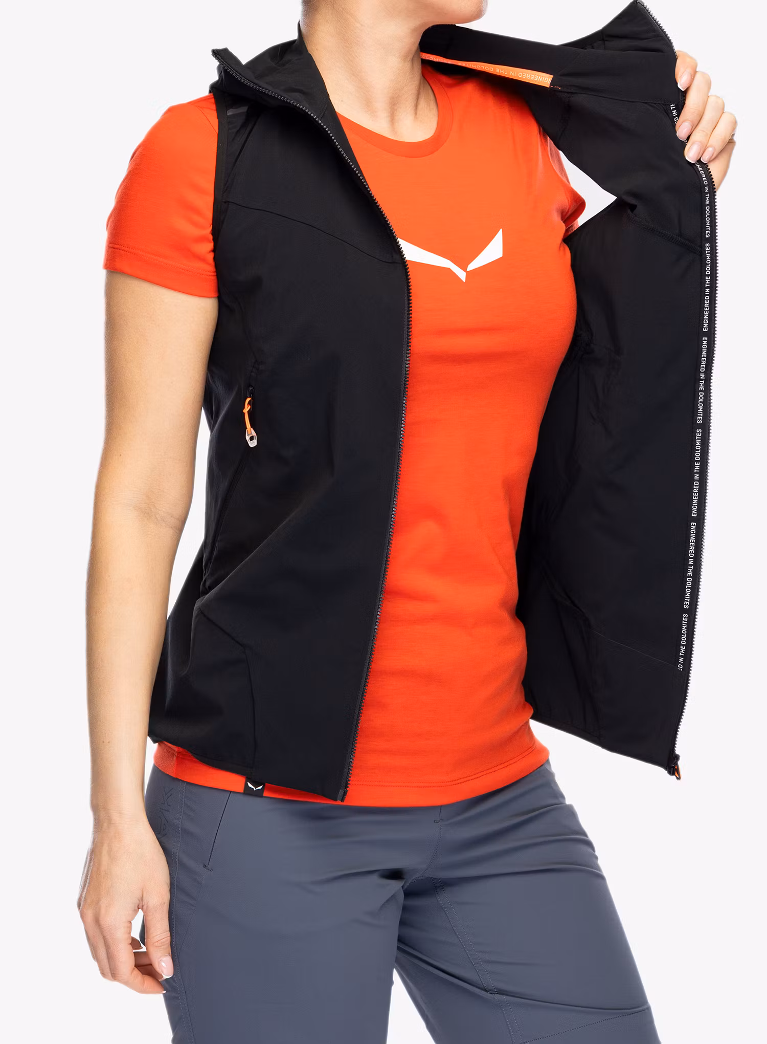 Vesta dámská Salewa Pedroc DST Light Vest - black out