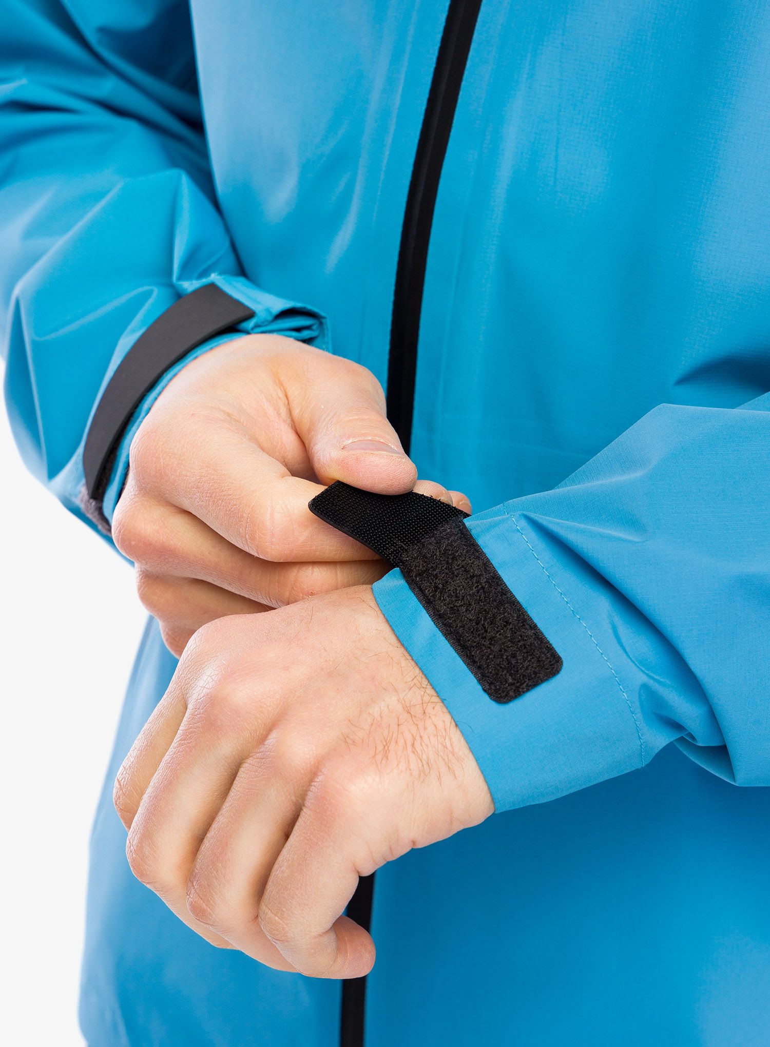 Bunda do deště Salewa Puez Aqua 4 PTX 2,5L Jacket - cendre blue/black