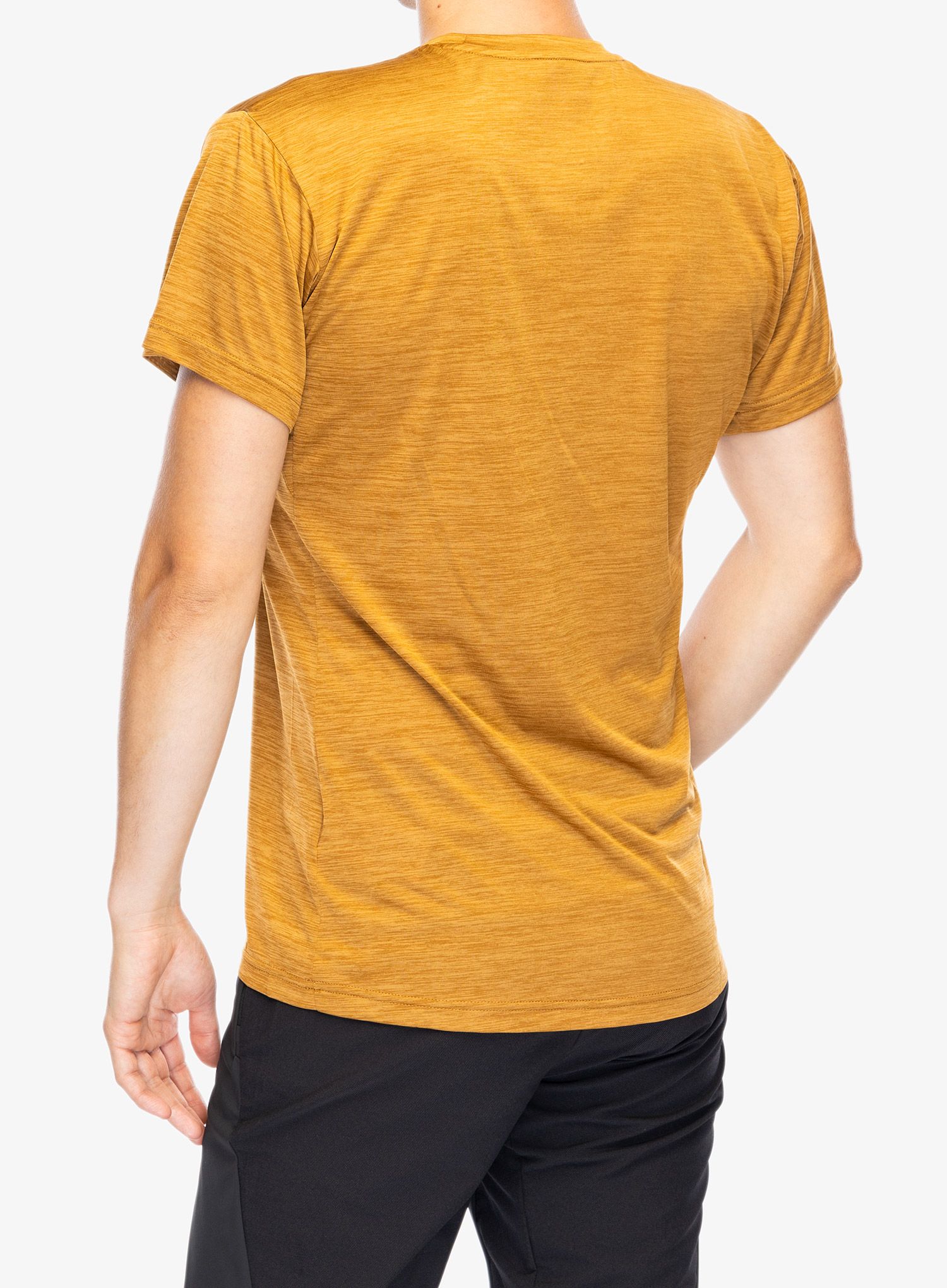 Rychleschnoucí triko Salewa Puez Melange Dry S/S Tee - golden brown melange