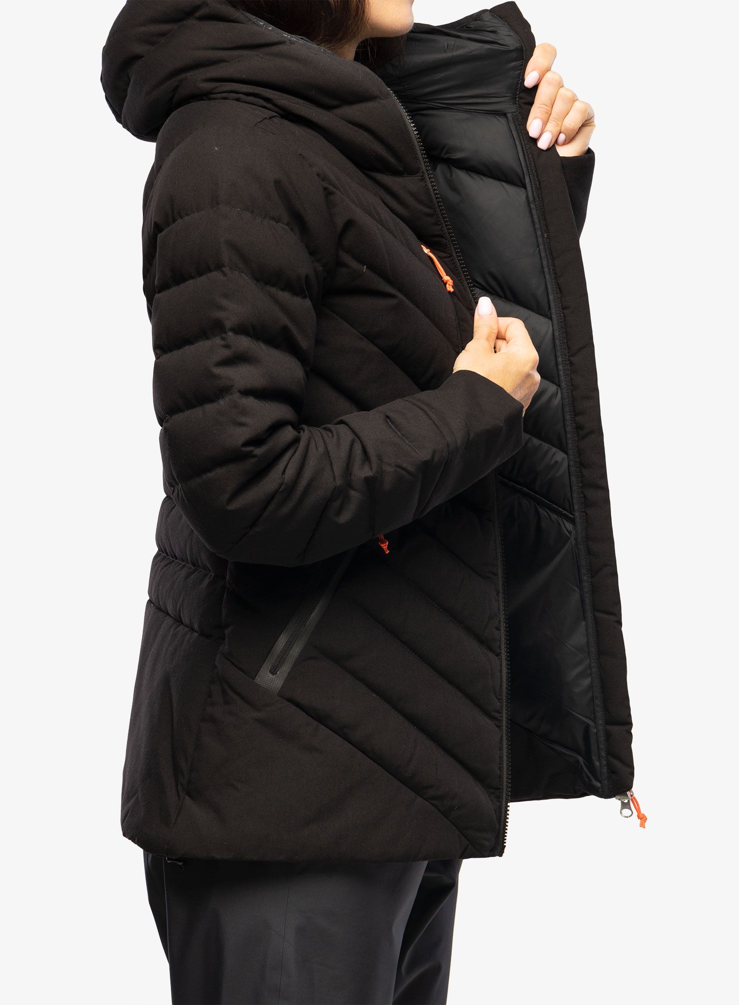 Dámská péřová bunda Salewa Raiser Medium Rds Down Jacket- black