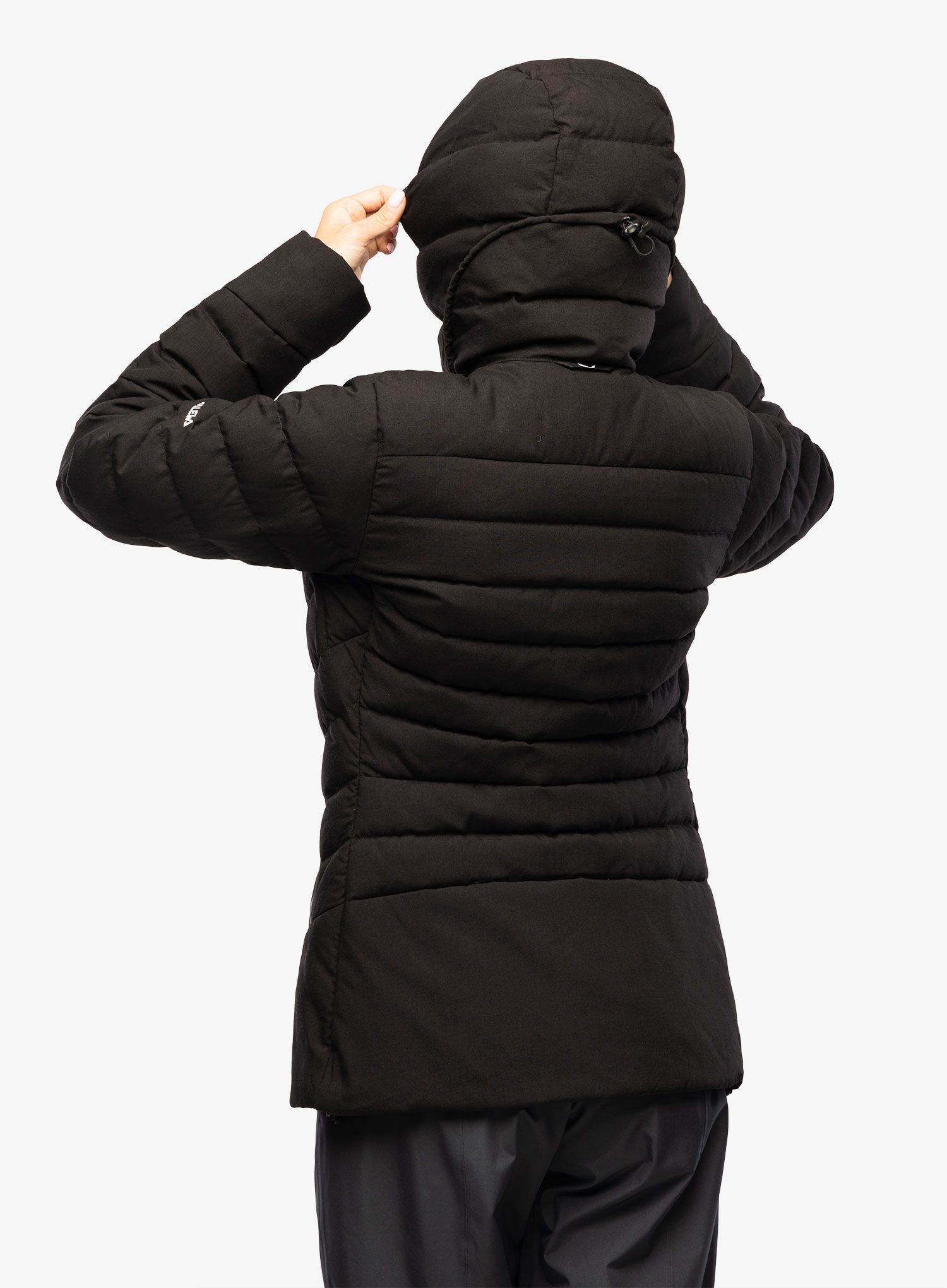 Dámská péřová bunda Salewa Raiser Medium Rds Down Jacket- black
