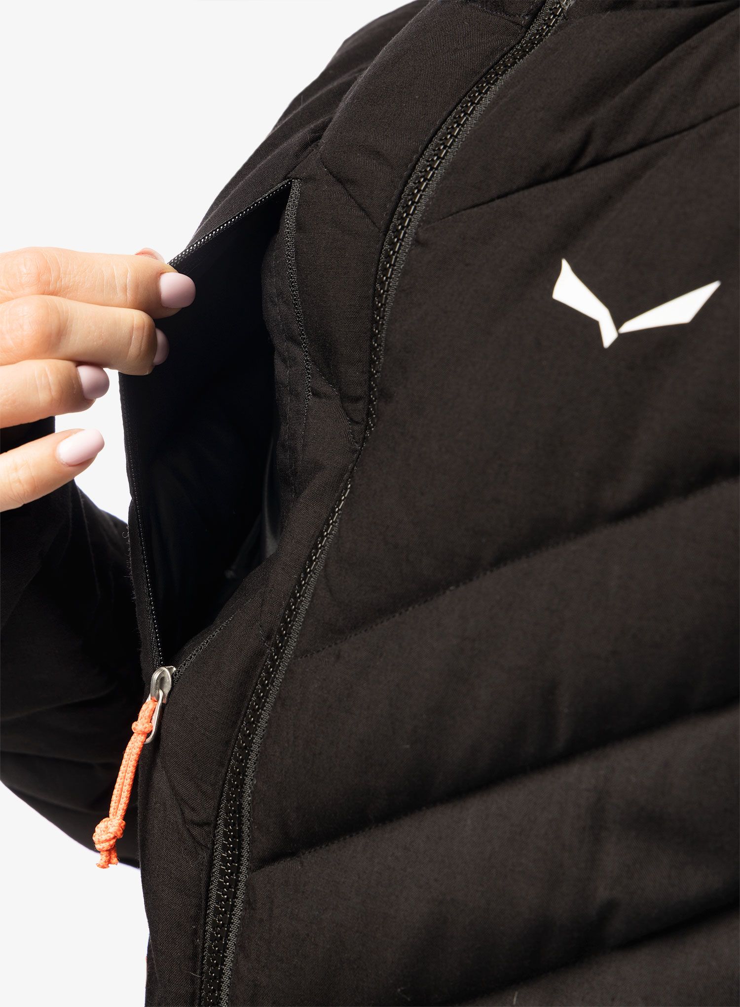 Dámská péřová bunda Salewa Raiser Medium Rds Down Jacket- black