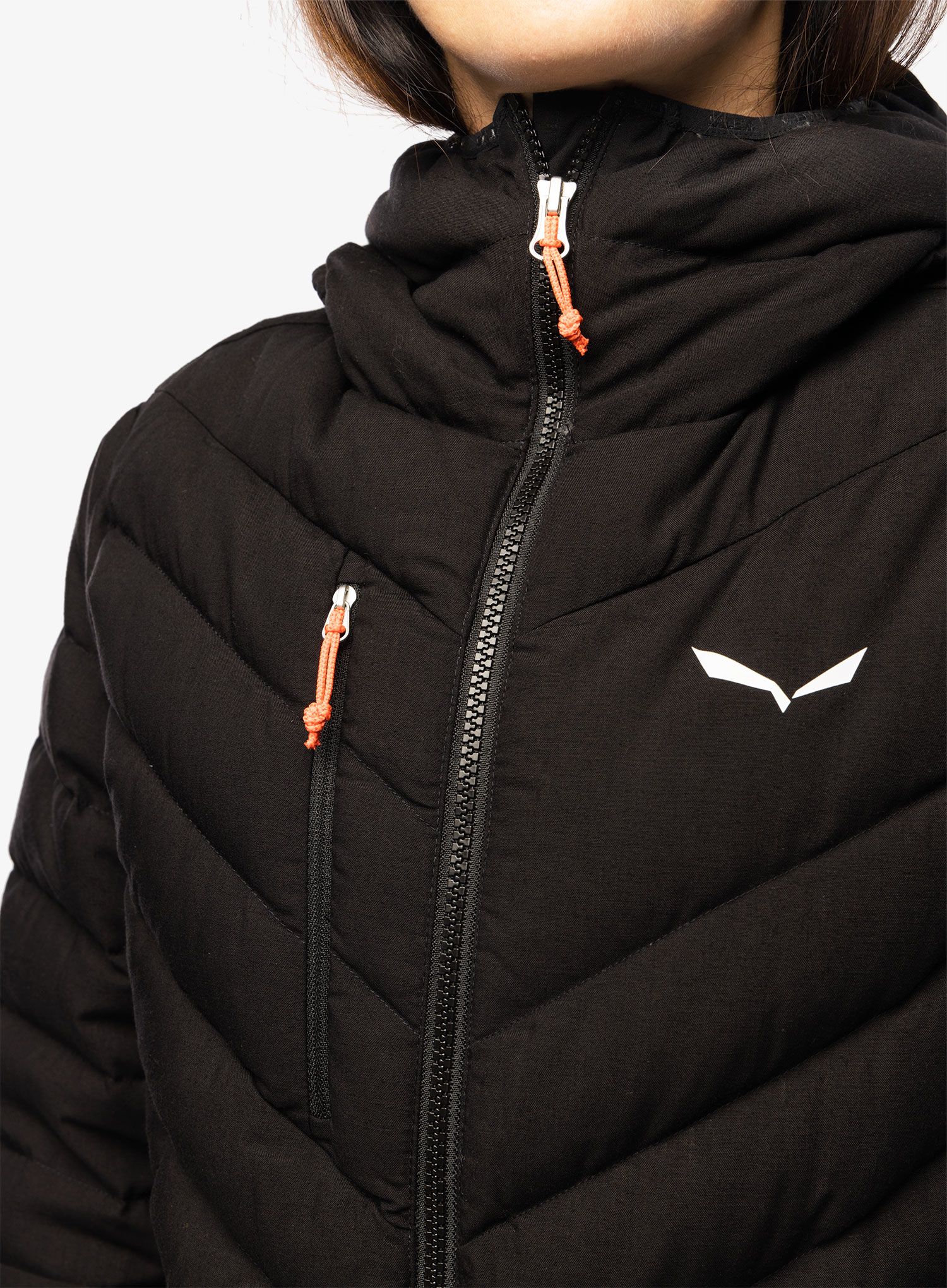 Dámská péřová bunda Salewa Raiser Medium Rds Down Jacket- black