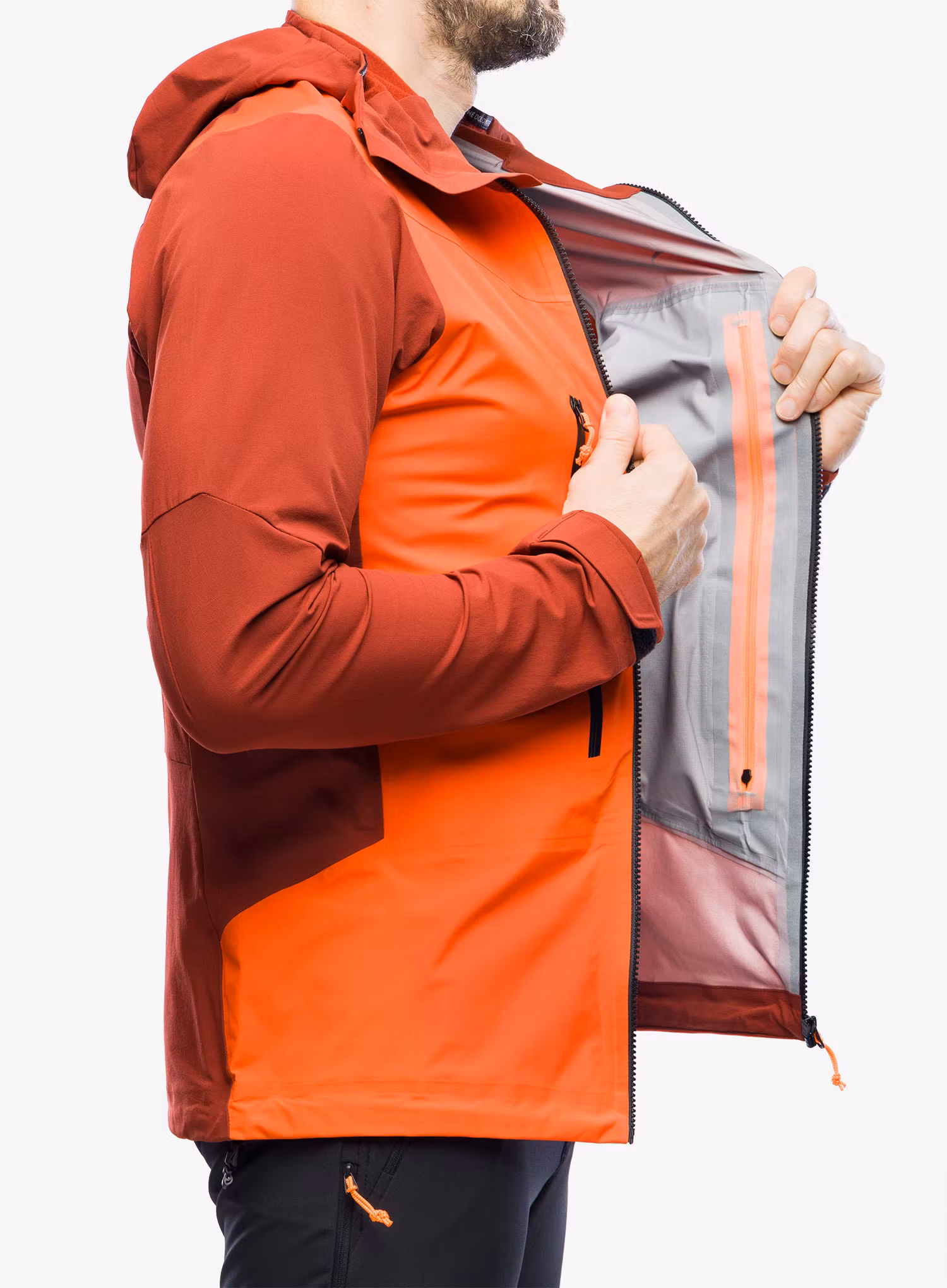 Bunda na skialpinismus Salewa Sella DST Hyb Jacket - syrah