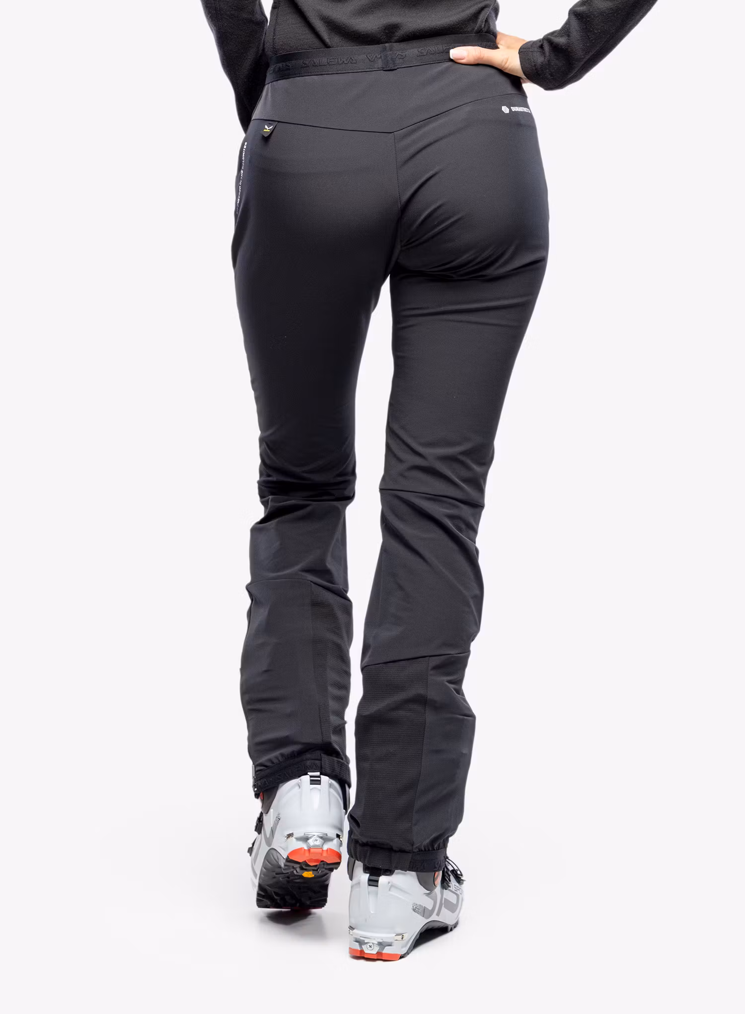 Softshellové kalhoty dámské Salewa Sella DST Light Pants - black
