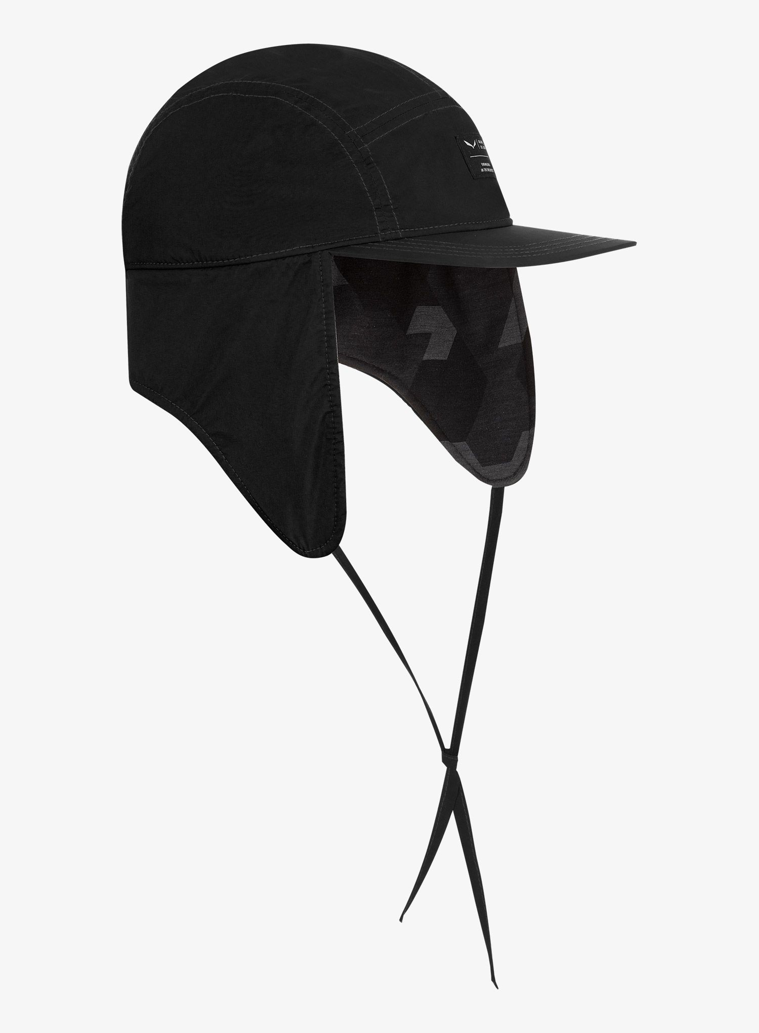 Kšiltovka Salewa Sella Flat Cap - black out