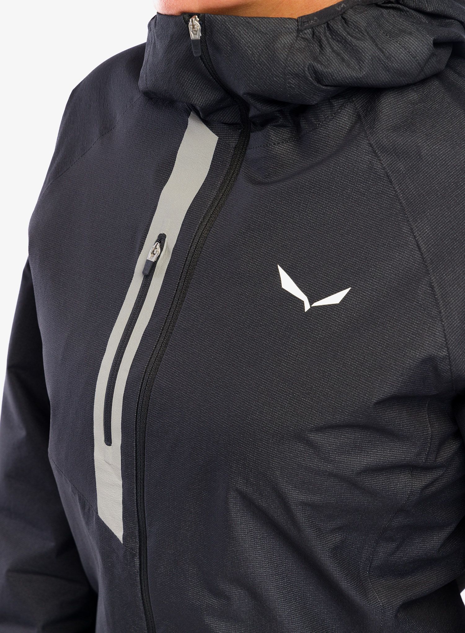 Dámská bunda Salewa Vioz Ptx/Ptc Wool Alpha Jacket - black