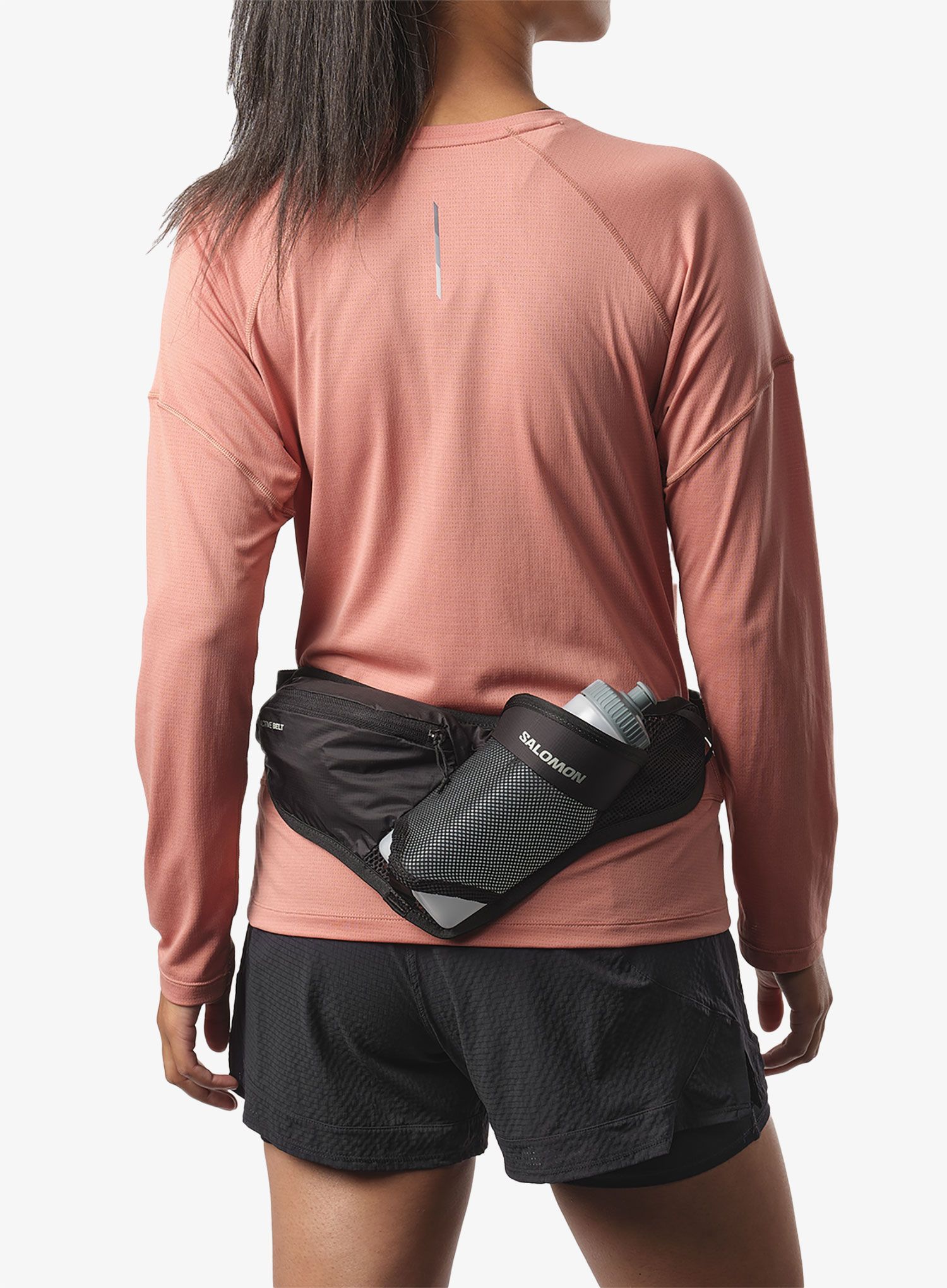Běžecký opasek Salomon Active Belt 3D Bottle - black