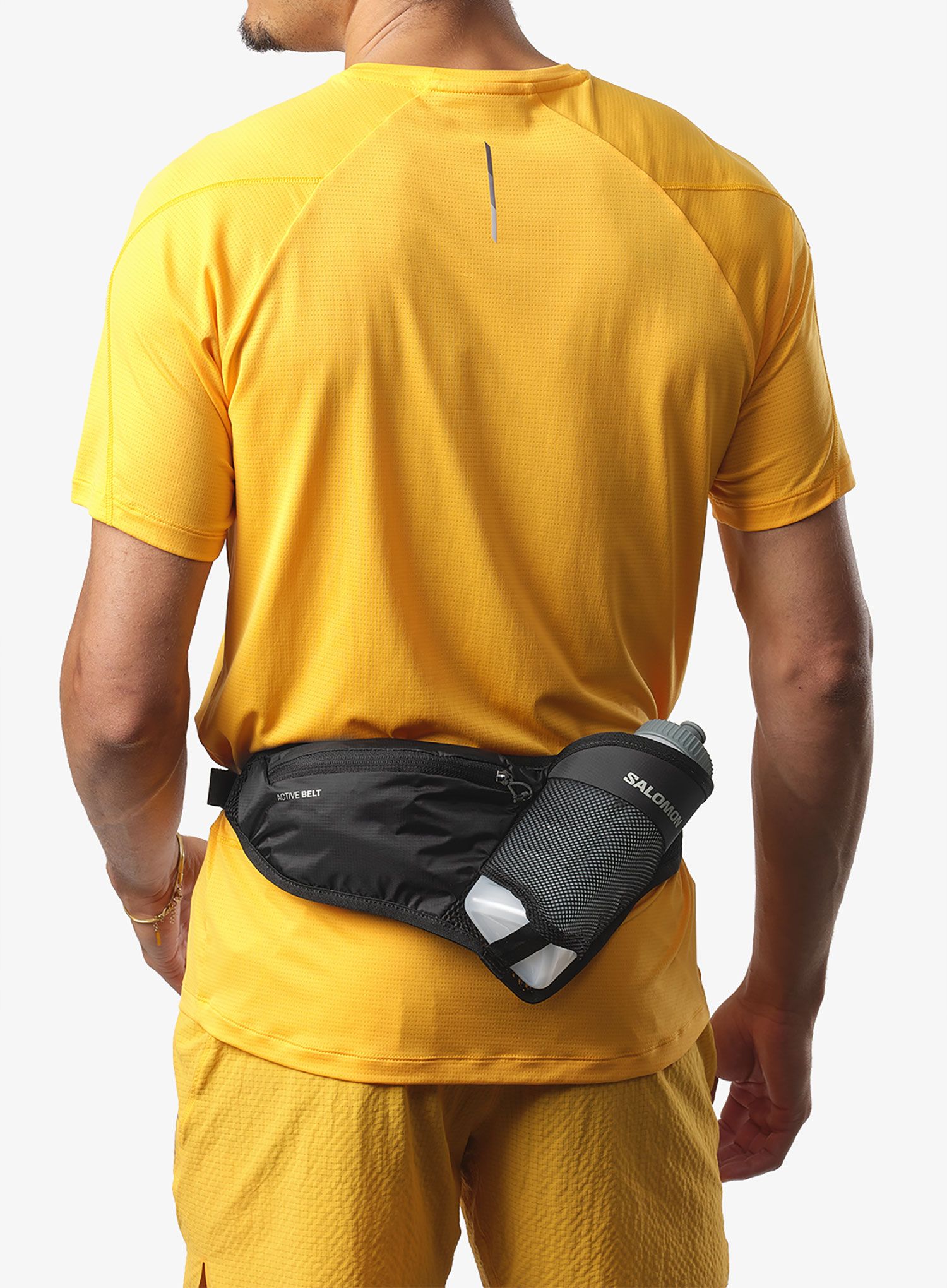 Běžecký opasek Salomon Active Belt 3D Bottle - black