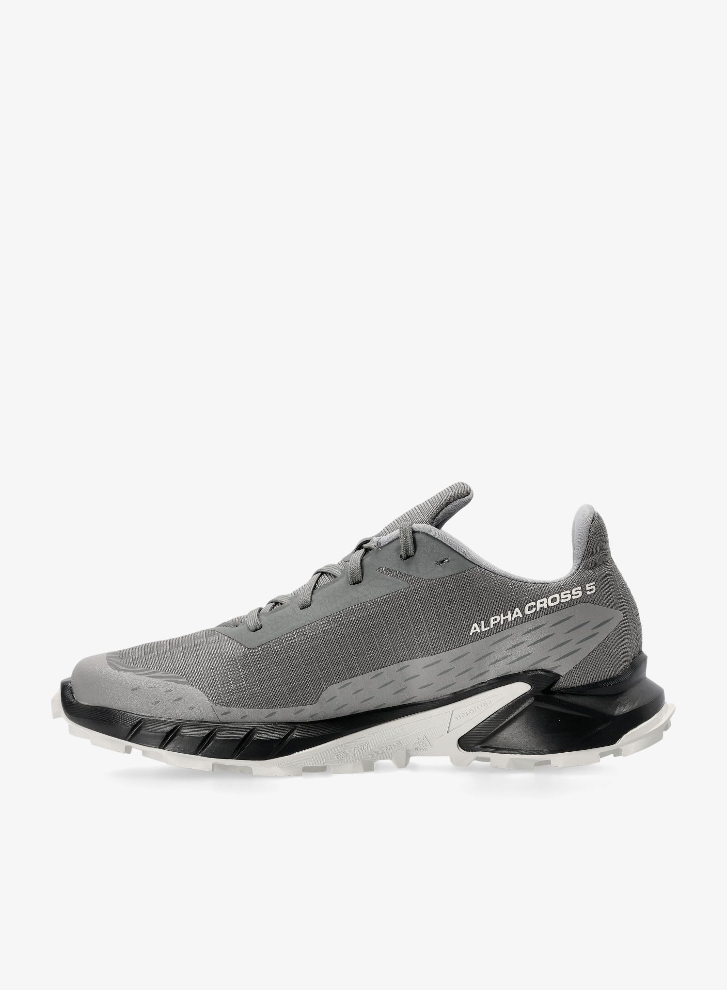 Běžecké boty do terénu Salomon Alphacross 5 - pewter/black/ghost