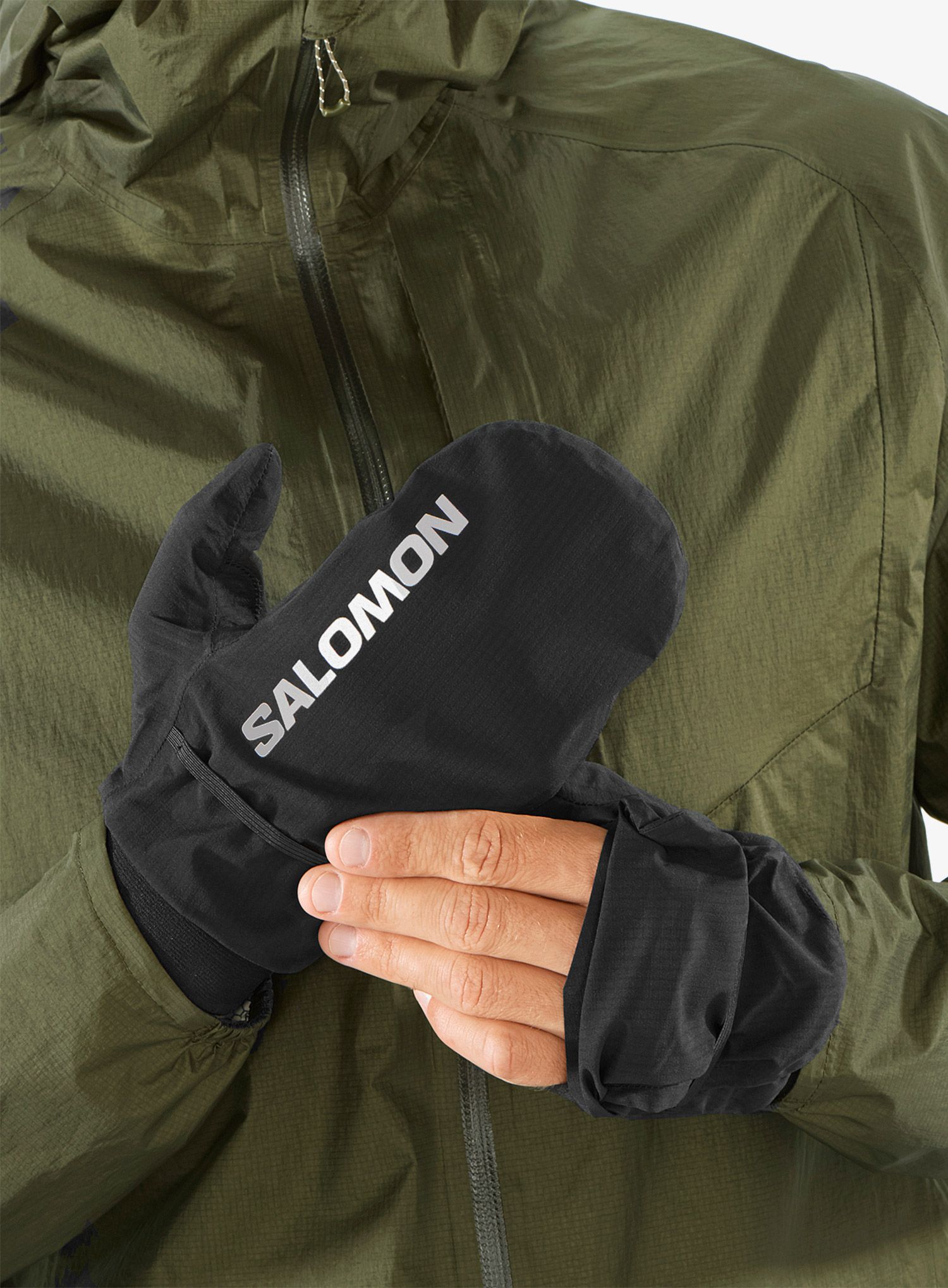 Palčáky Salomon Bonatti WP Mitten - deep black