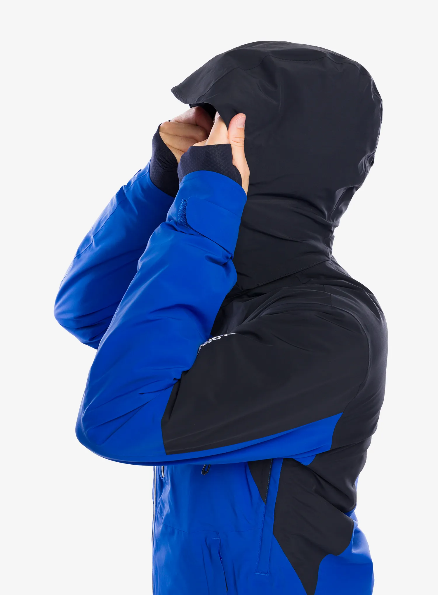 Lyžařská bunda Salomon Brilliant Jacket - surf the web/deep black
