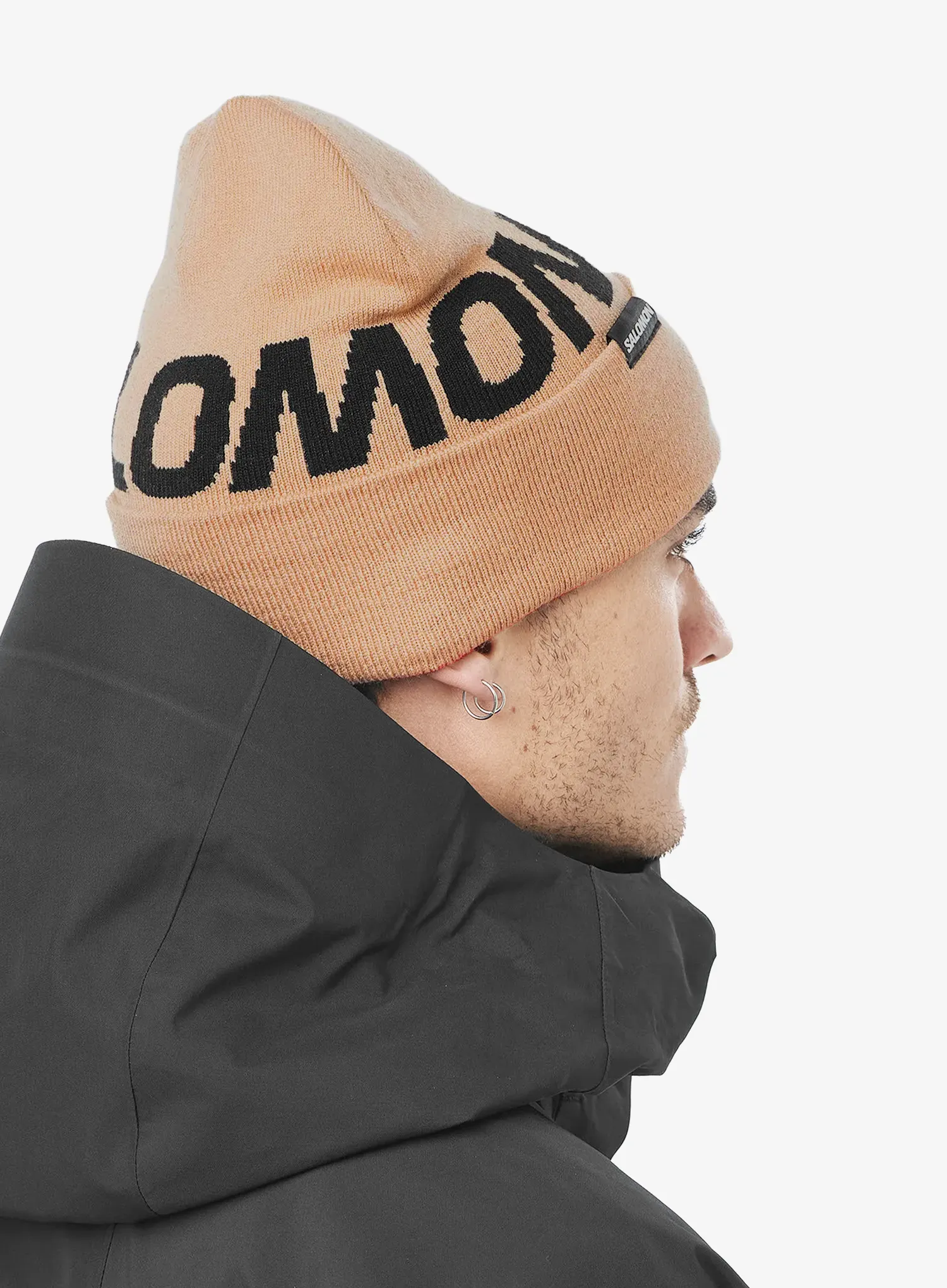 Zimní čepice Salomon Hermitage Beanie - white pepper