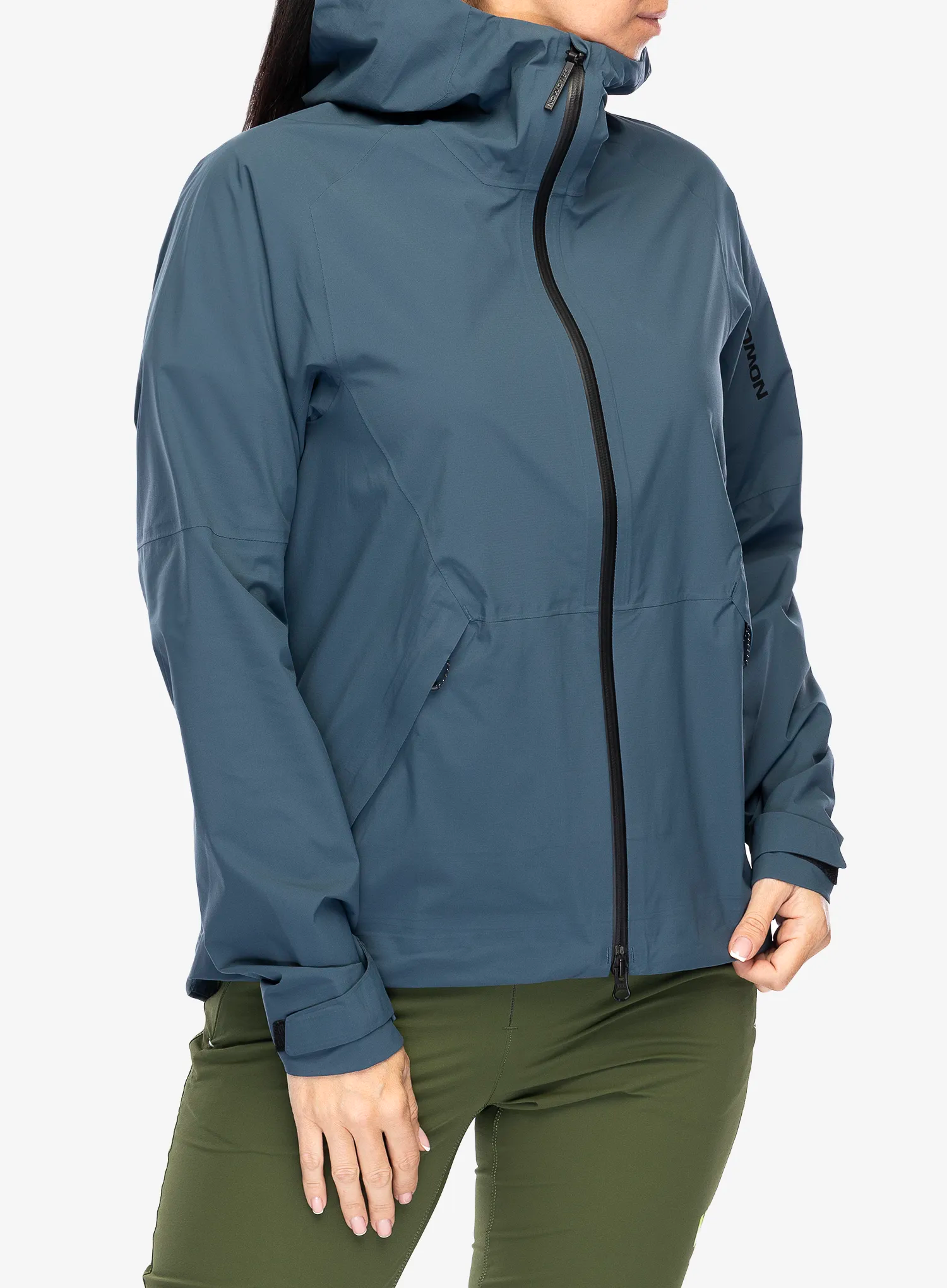 Dámská nepromokavá bunda s membránou Salomon Outerpath Jacket - midnight navy