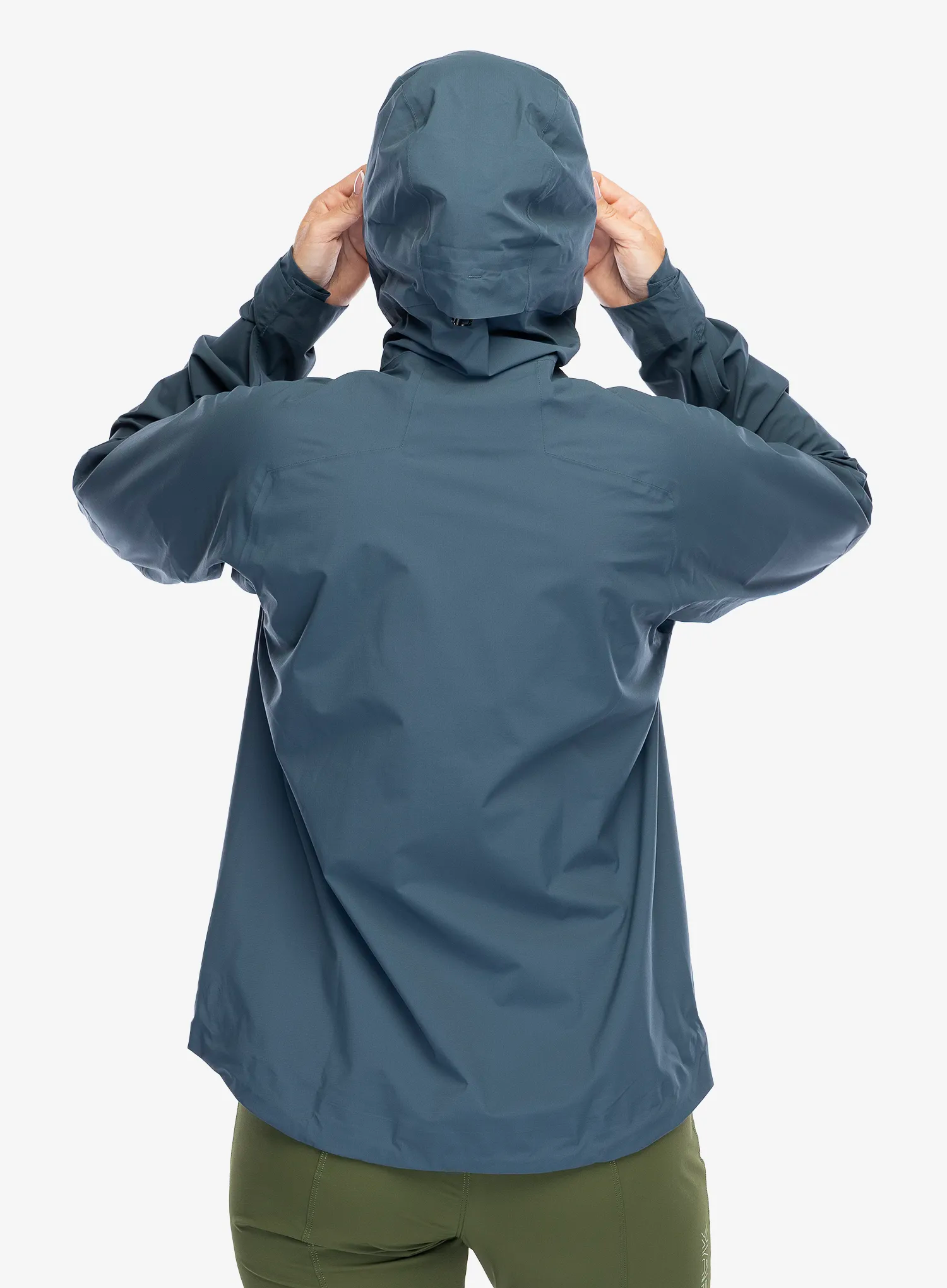 Dámská nepromokavá bunda s membránou Salomon Outerpath Jacket - midnight navy