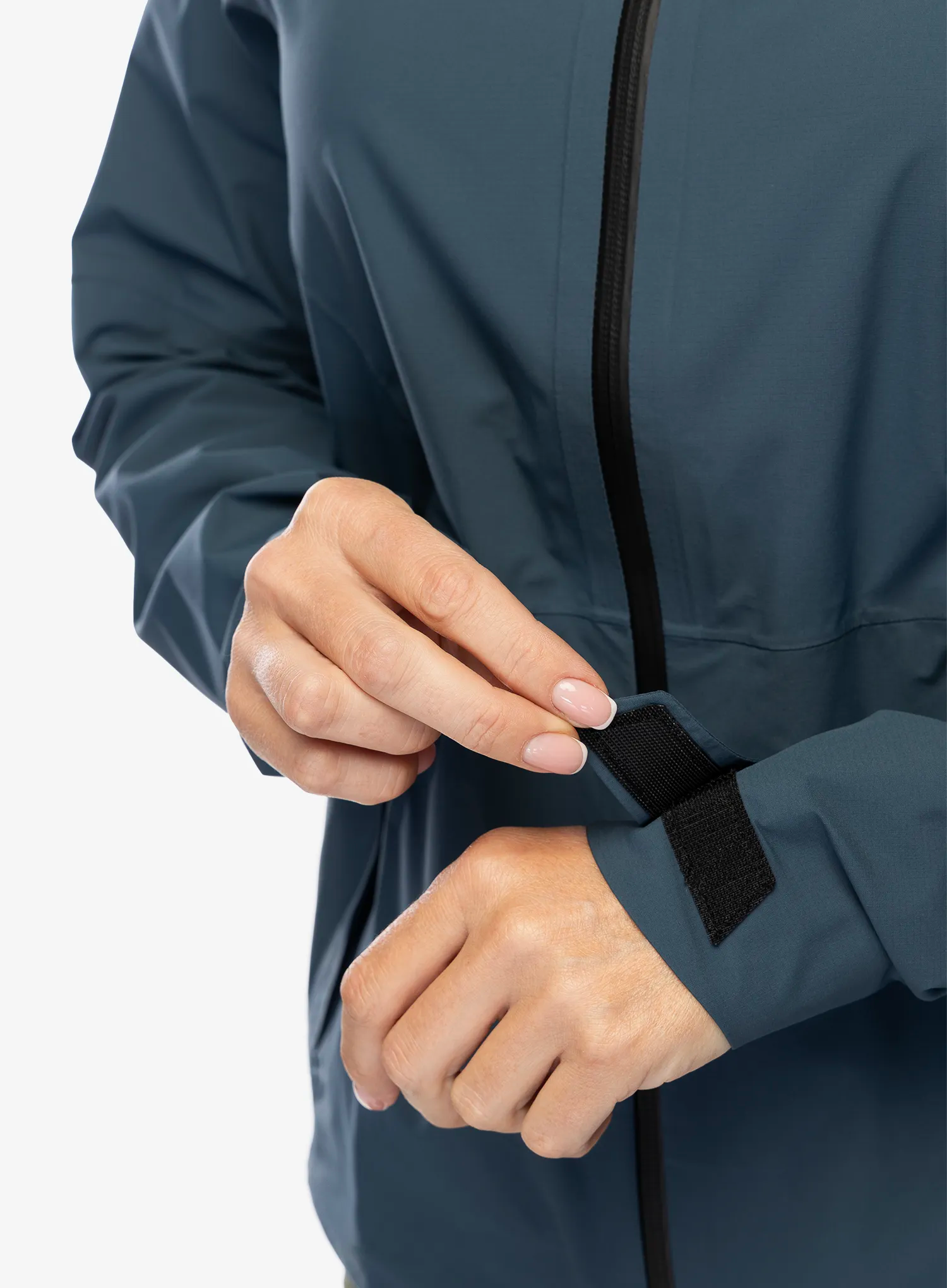 Dámská nepromokavá bunda s membránou Salomon Outerpath Jacket - midnight navy