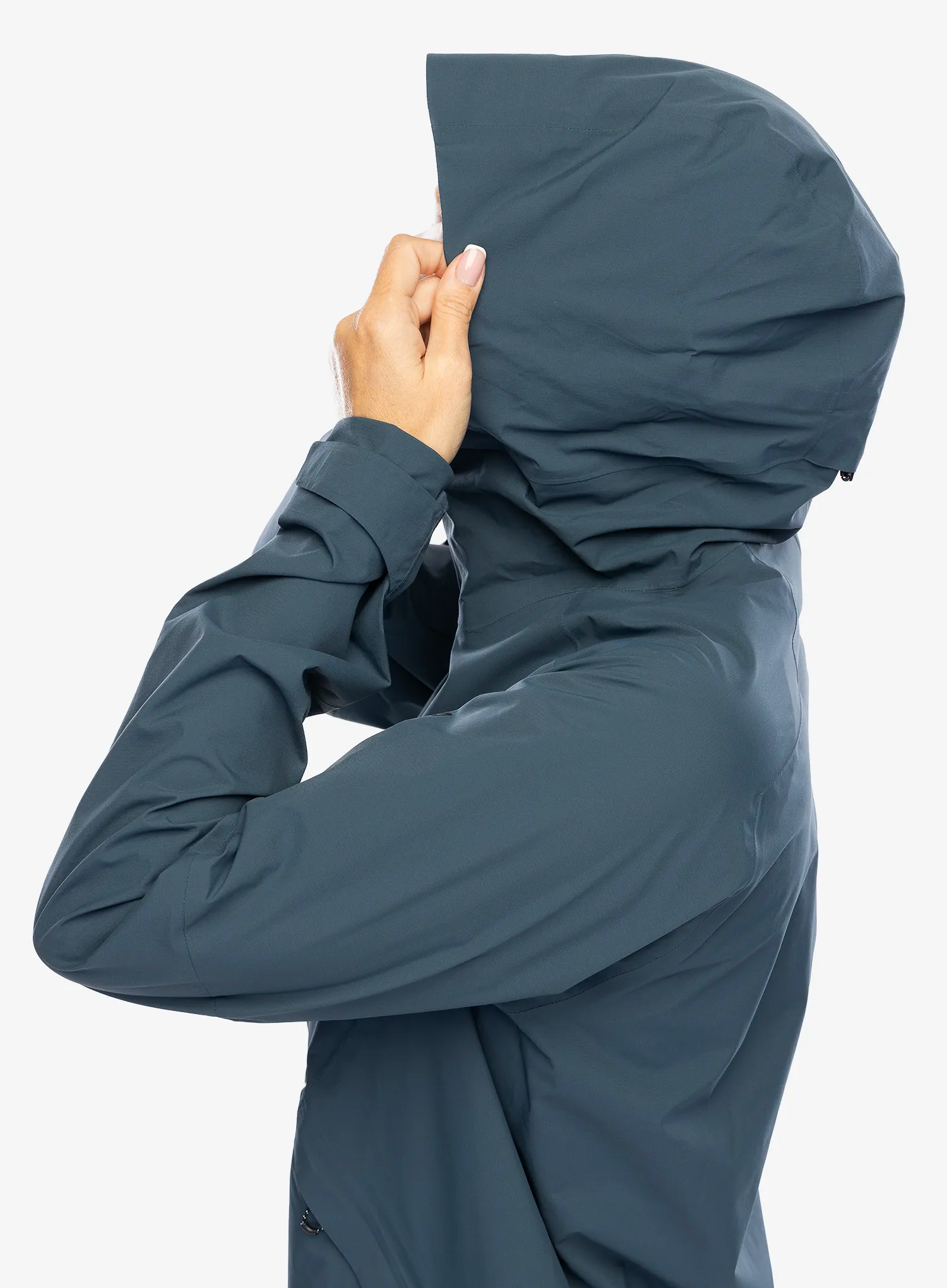 Dámská nepromokavá bunda s membránou Salomon Outerpath Jacket - midnight navy