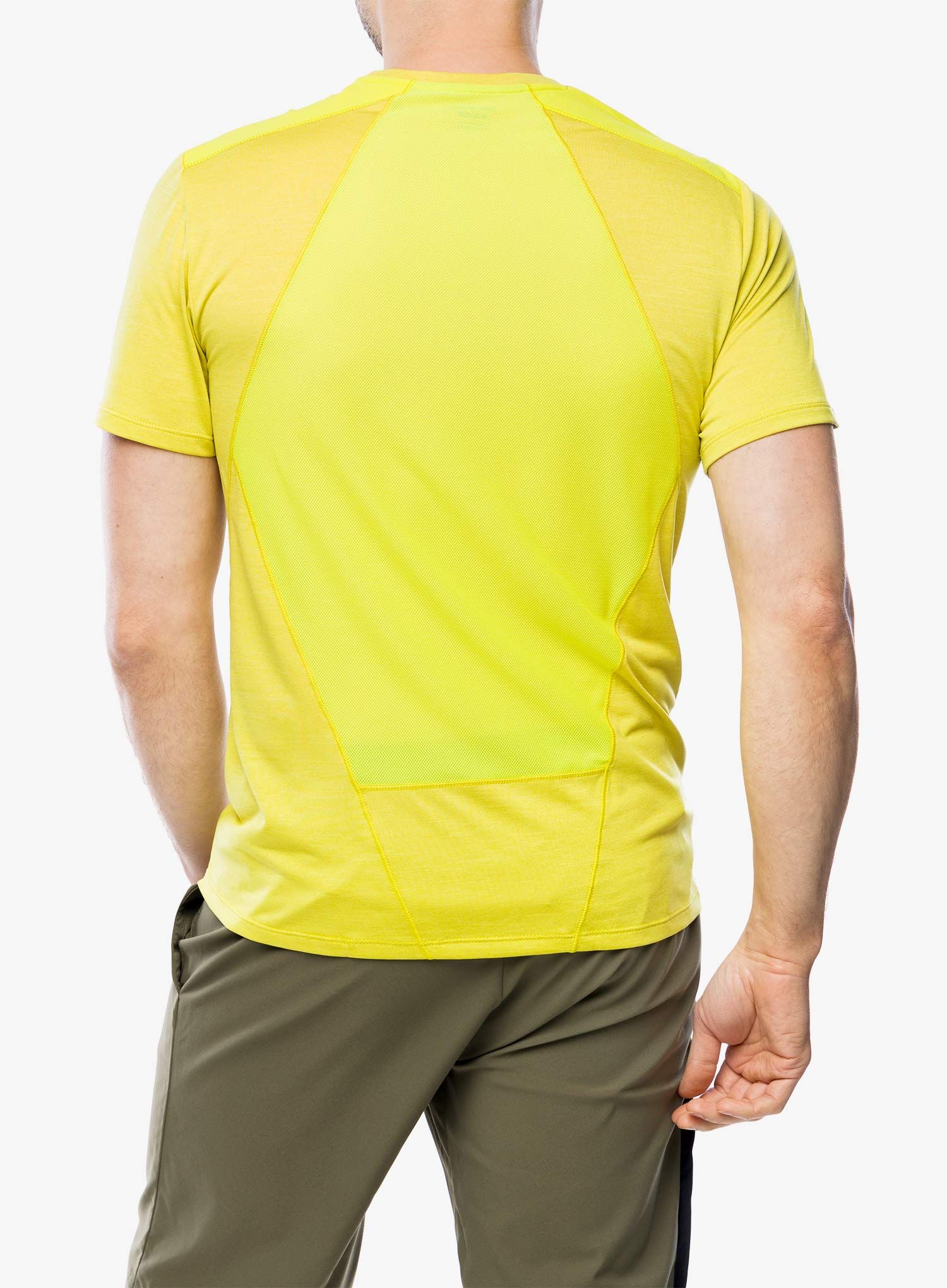 Tričko Salomon Outline S/S Tee - sulphur spring