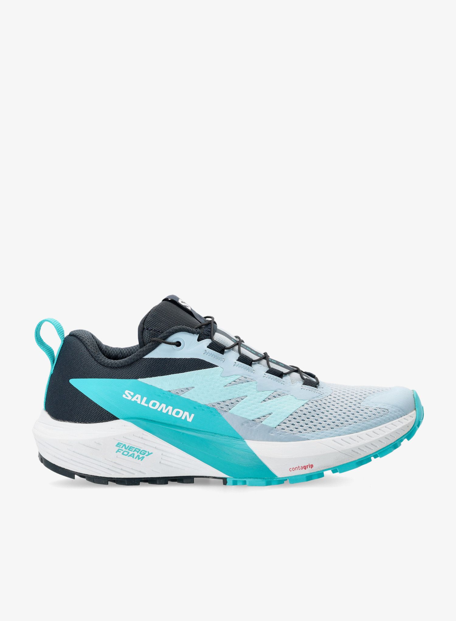 Dámské trailové boty Salomon Sense Ride 5 - cashmere/carbon/blue