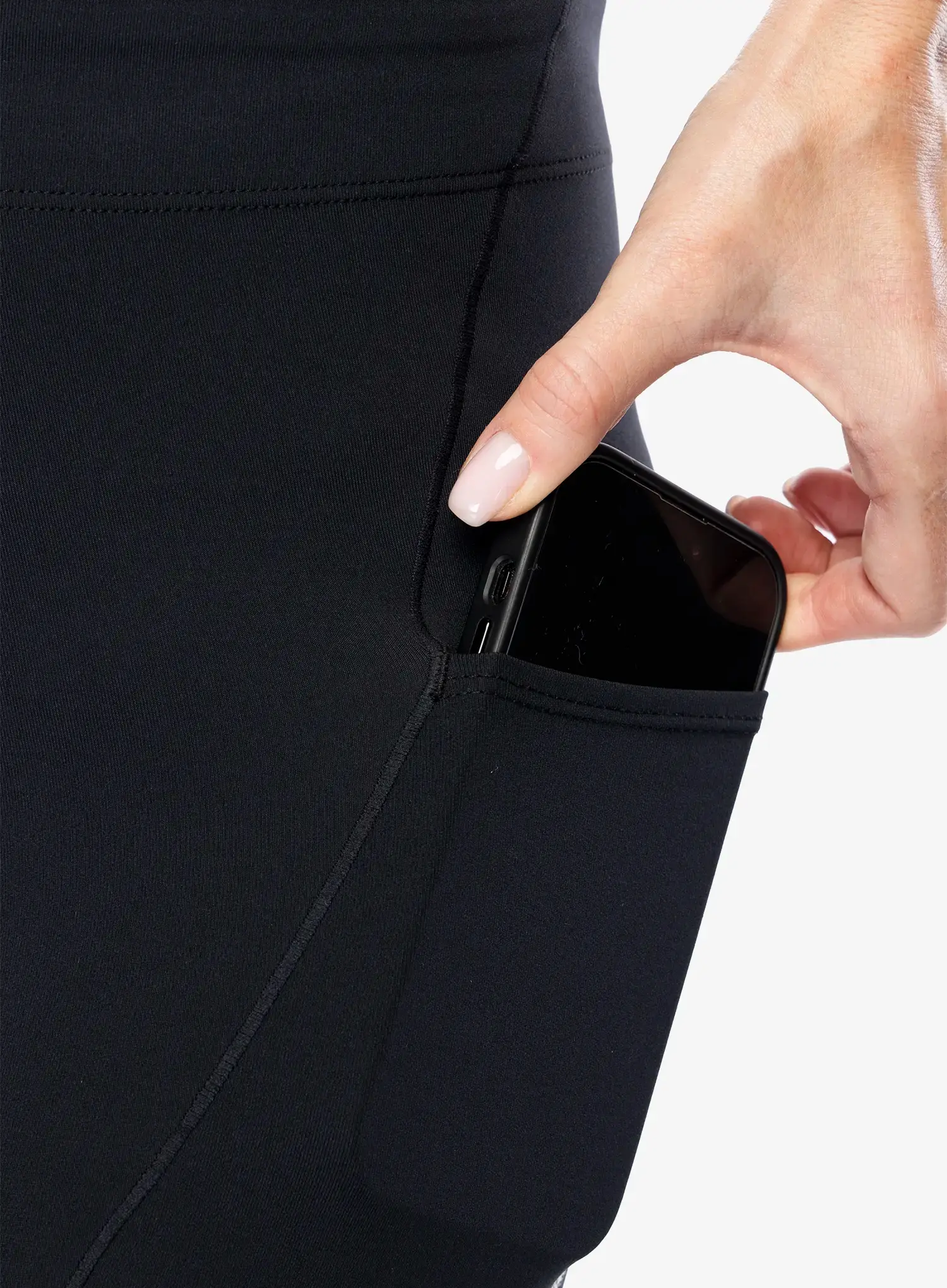 Dámské legíny Salomon Sense Stow Tight - deep black