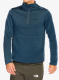 Mikina bez kapuce Salomon Essential Warm Hz Mid - midnight navy