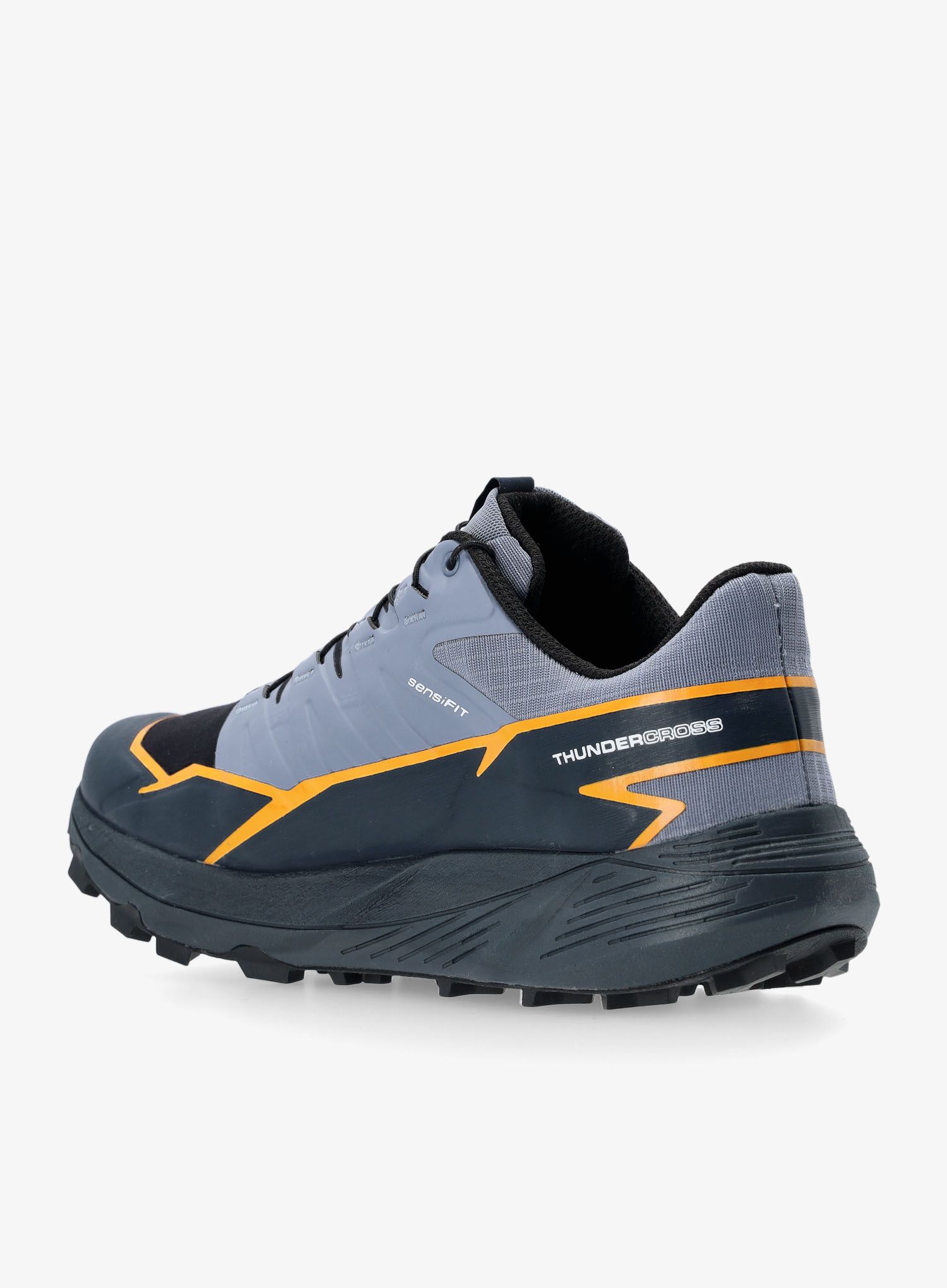 Boty na běhání pánské Salomon Thundercross GTX - flint/carbon/orange